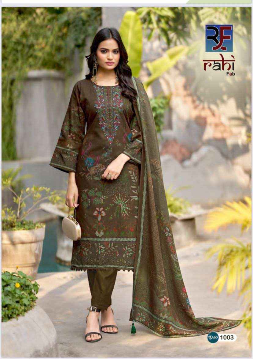 Rahi Fab Red Orchid Suits Wholesale Price
