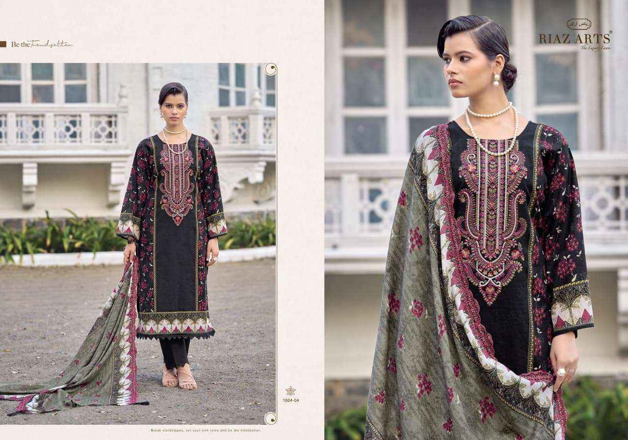 Riaz Arts Bin Saeed Nawazish Vol 2 Lawn Cotton Dress Material Online Shopping ( 6 pcs Catalogue )