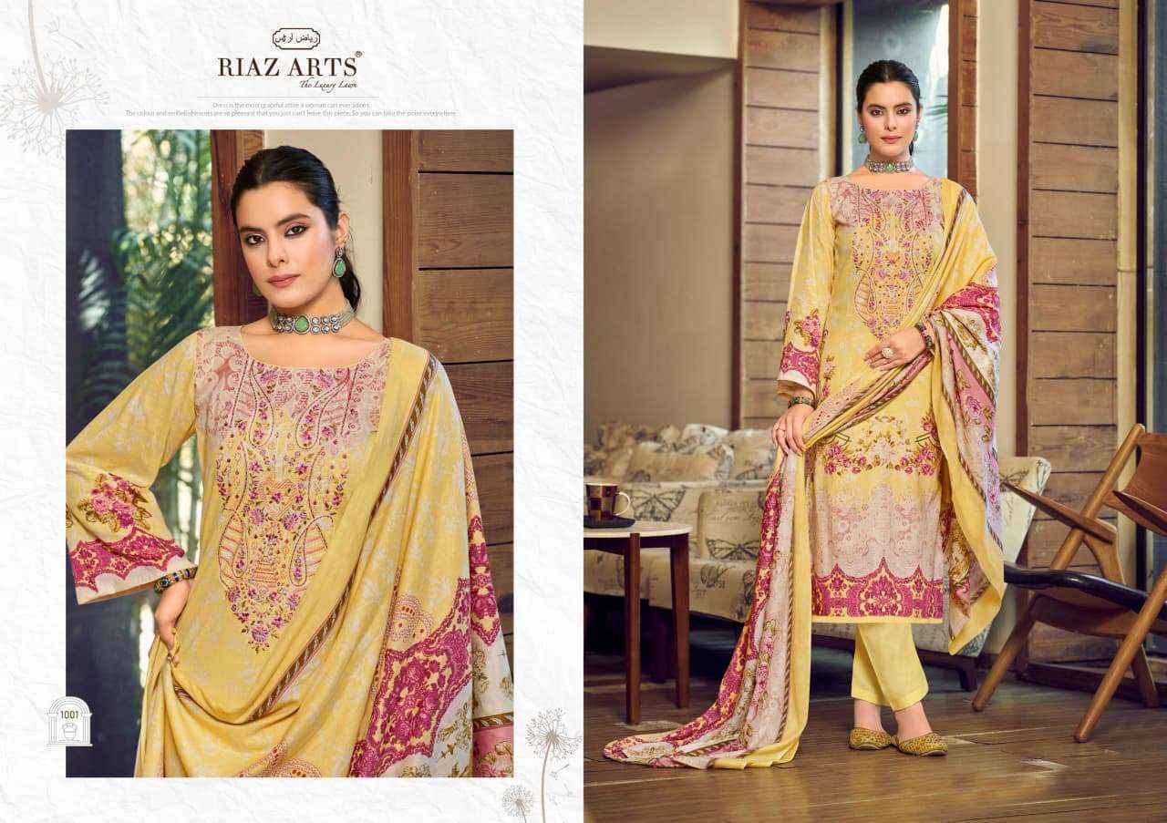 Riaz Arts Musafir Vol 33 Lawn Cotton Dress Material Wholesale Collection ( 6 Pcs Catalog )