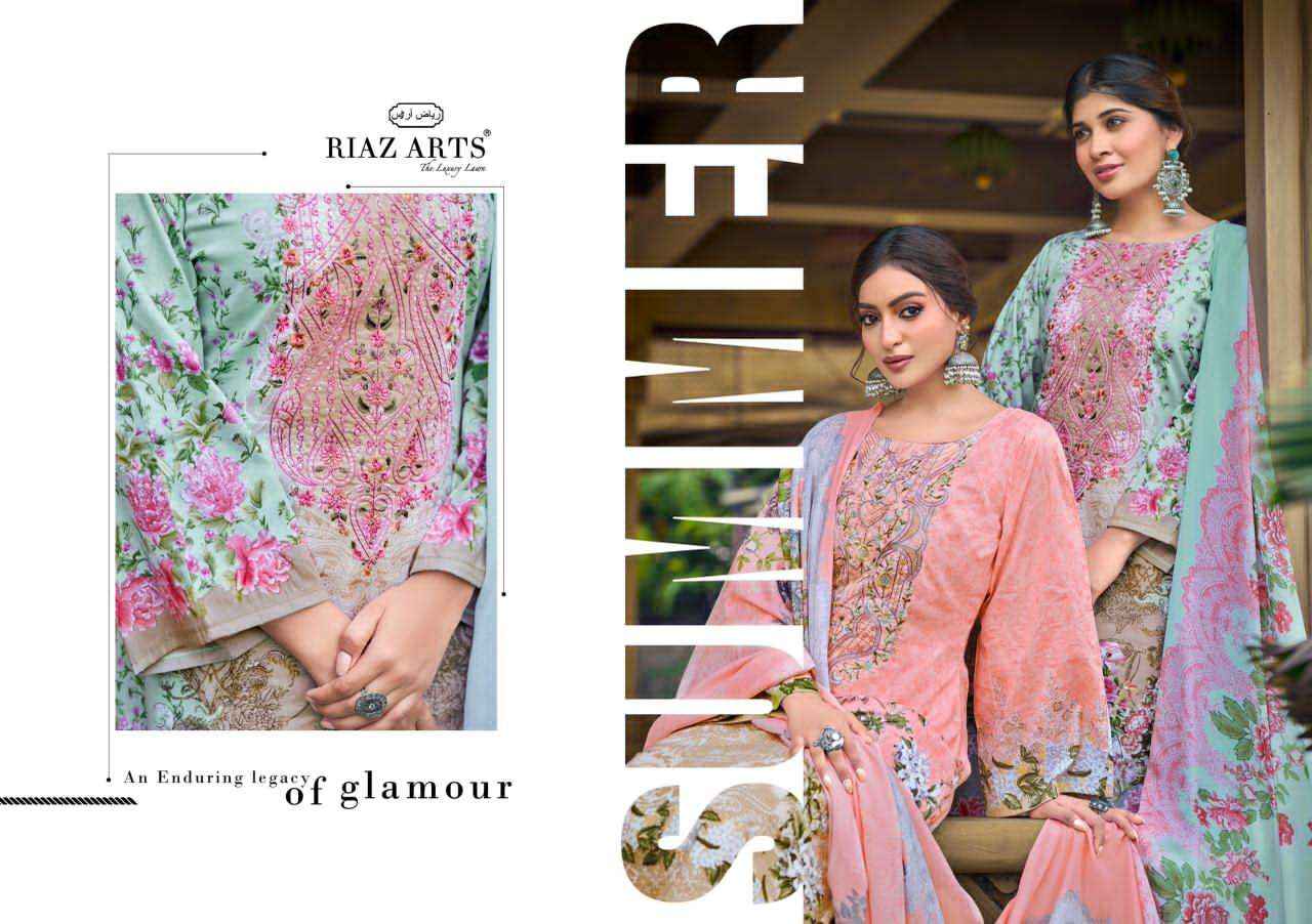Riaz Arts Musafir Vol 35 Exclusive Cotton Dress Material Wholesale Collection ( 6 Pcs Catalog )