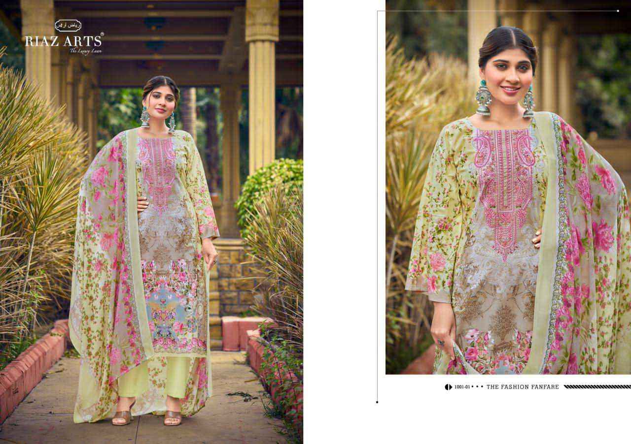 Riaz Arts Musafir Vol 35 Exclusive Cotton Dress Material Wholesale Collection ( 6 Pcs Catalog )