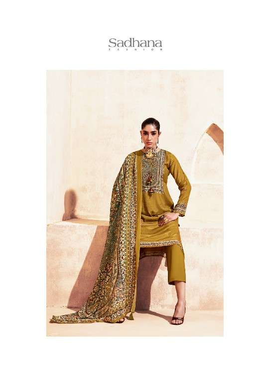 Sadhana Fashion Zainab Muslin Silk Suit Wholesale Price ( 6 Pcs Catalogue )