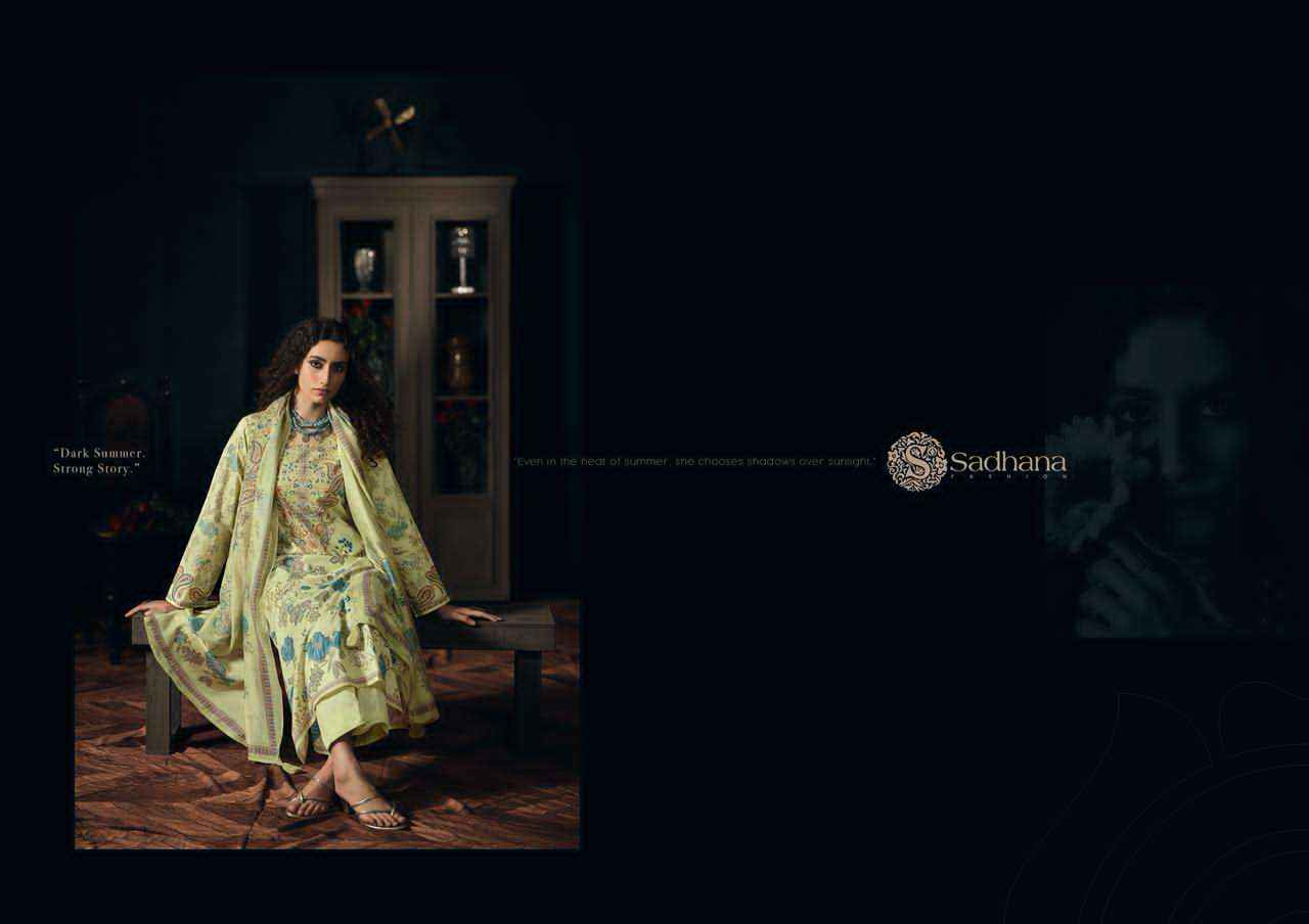Sadhana Gulzar Cotton Digital Printed Ladies Dress Material Wholesale Collection ( 6 Pcs Catalog )