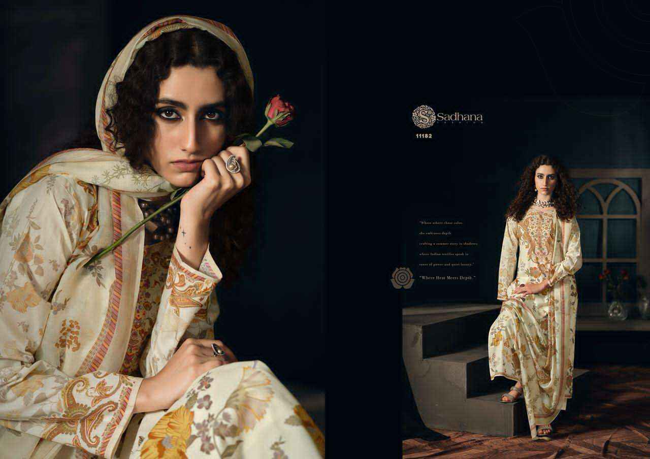 Sadhana Gulzar Cotton Digital Printed Ladies Dress Material Wholesale Collection ( 6 Pcs Catalog )
