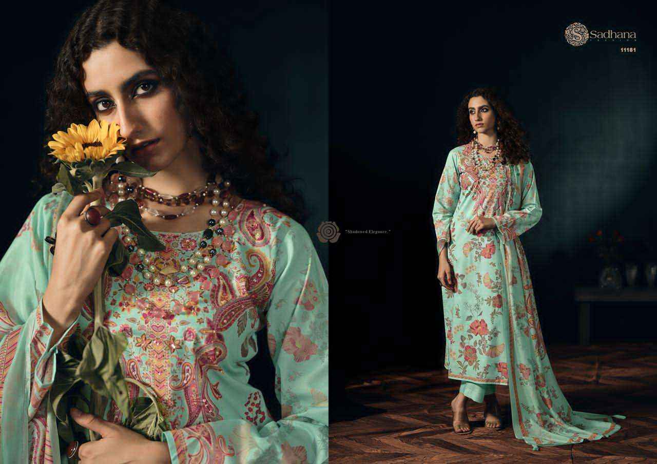 Sadhana Gulzar Cotton Digital Printed Ladies Dress Material Wholesale Collection ( 6 Pcs Catalog )
