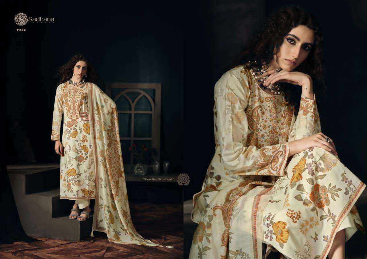 Sadhana Gulzar Cotton Digital Printed Ladies Dress Material Wholesale Collection ( 6 Pcs Catalog )