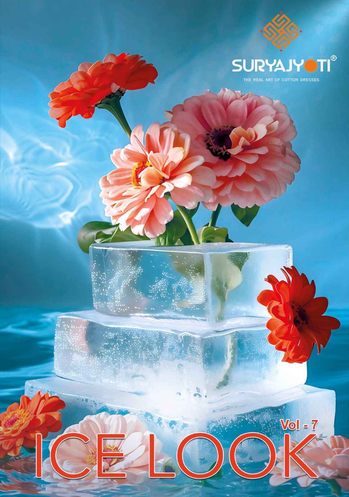 Suryajyoti Ice Look Vol 7 Readymade Cotton Suits Wholesale Price (10 pcs Catalogue )