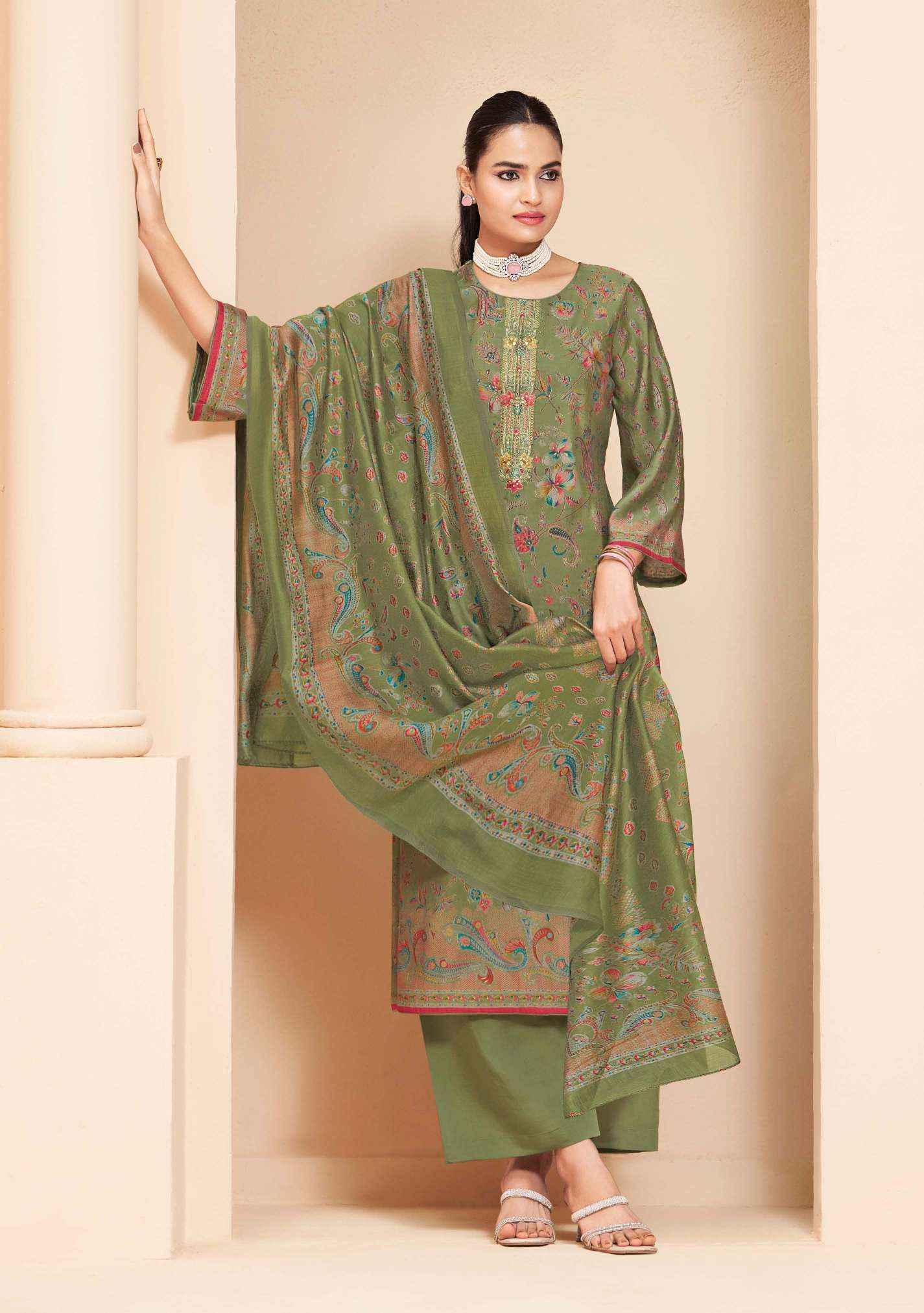 Suryajyoti Kajal Vol 6 Wholesale Dress Material Online