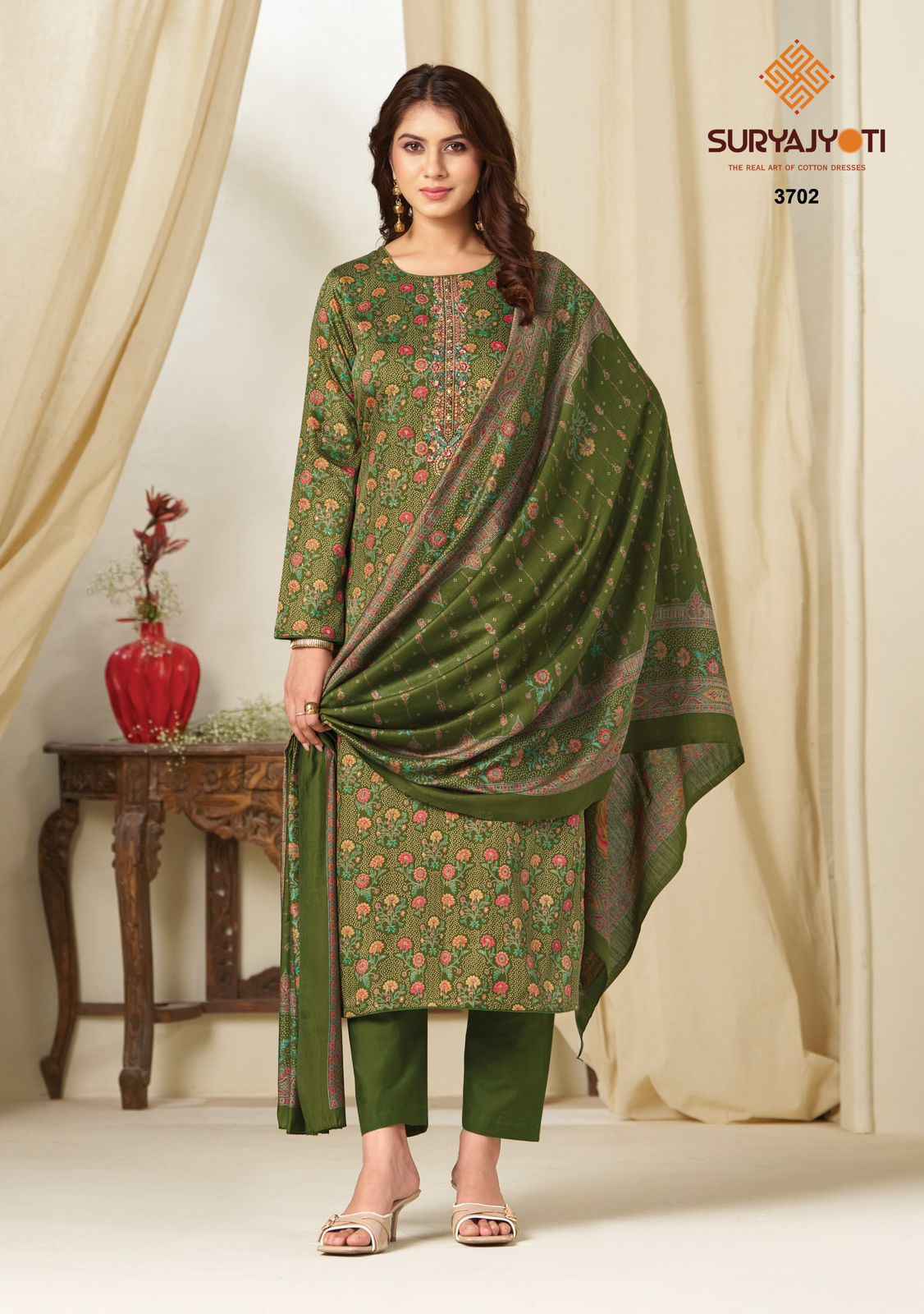 Suryajyoti Kalki Vol 37 Jam Satin Dress Material Wholesale Price 8 Pcs Catalouge