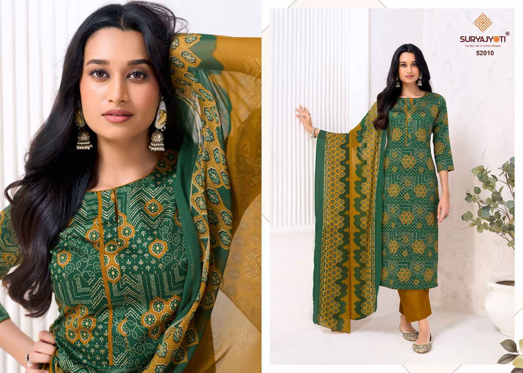 Suryajyoti Naishaa Vol 52 Jam Satin Dress Material Wholesale Price 10 pcs Catalogue
