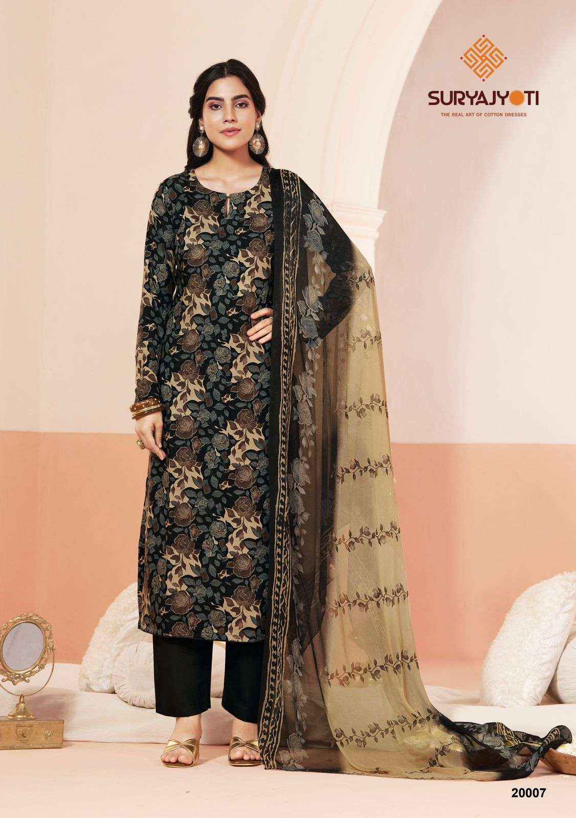Suryajyoti Princess Vol 20 Rayon Dress Material Wholesale Price ( 10 Pcs Catalogue )