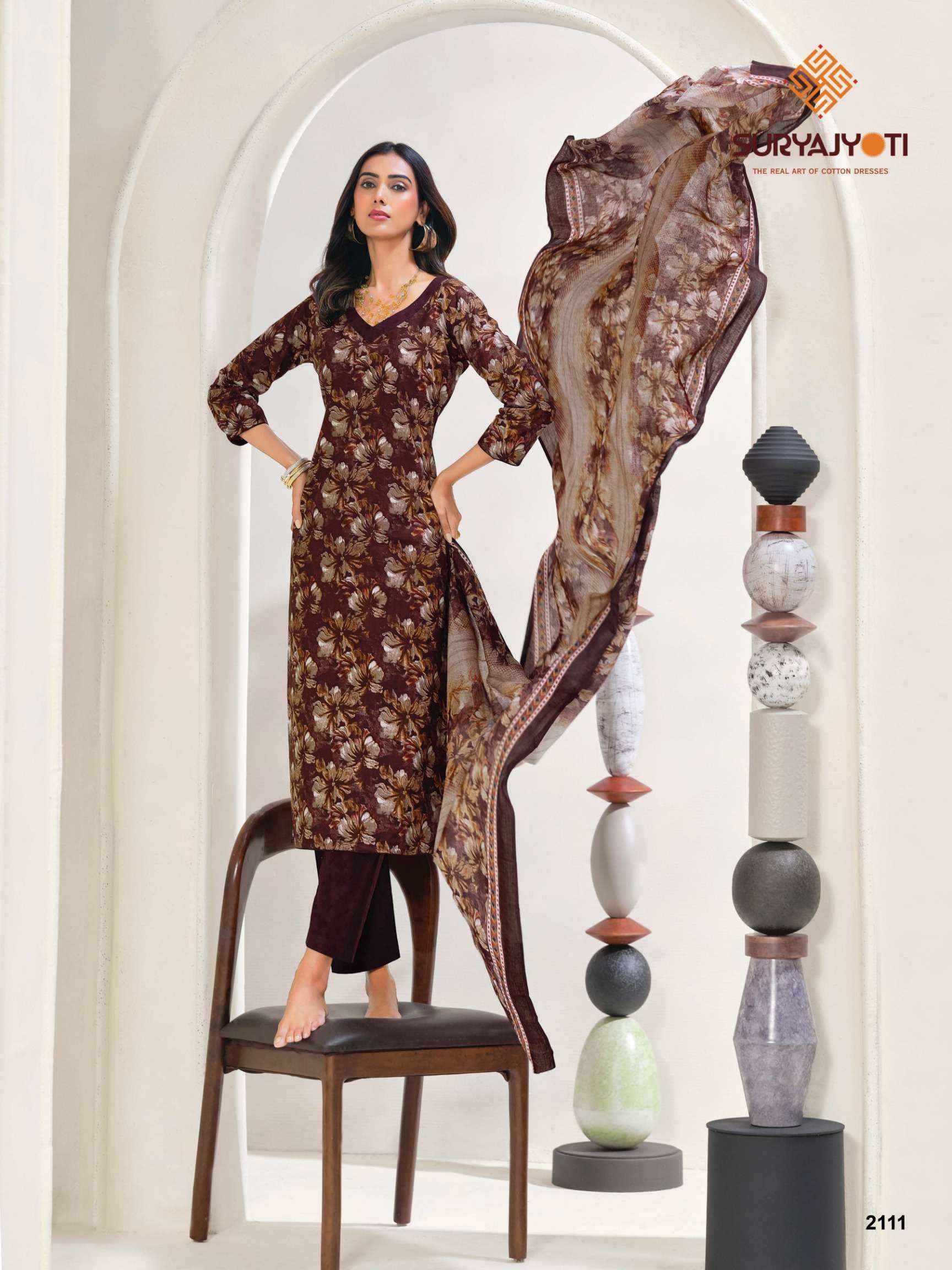 Suryajyoti Zion Cotton Vol 21 Cotton Dress Material Wholesale Price
