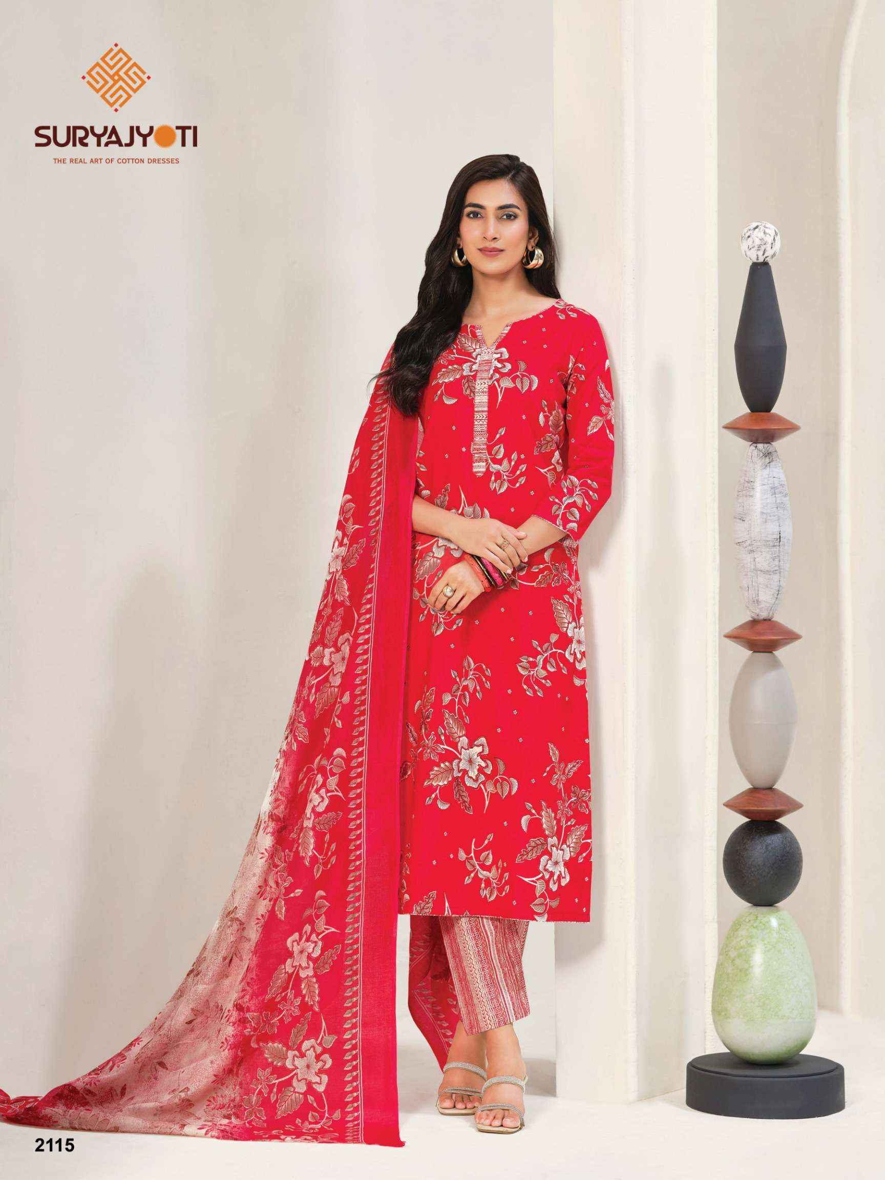 Suryajyoti Zion Cotton Vol 21 Cotton Dress Material Wholesale Price