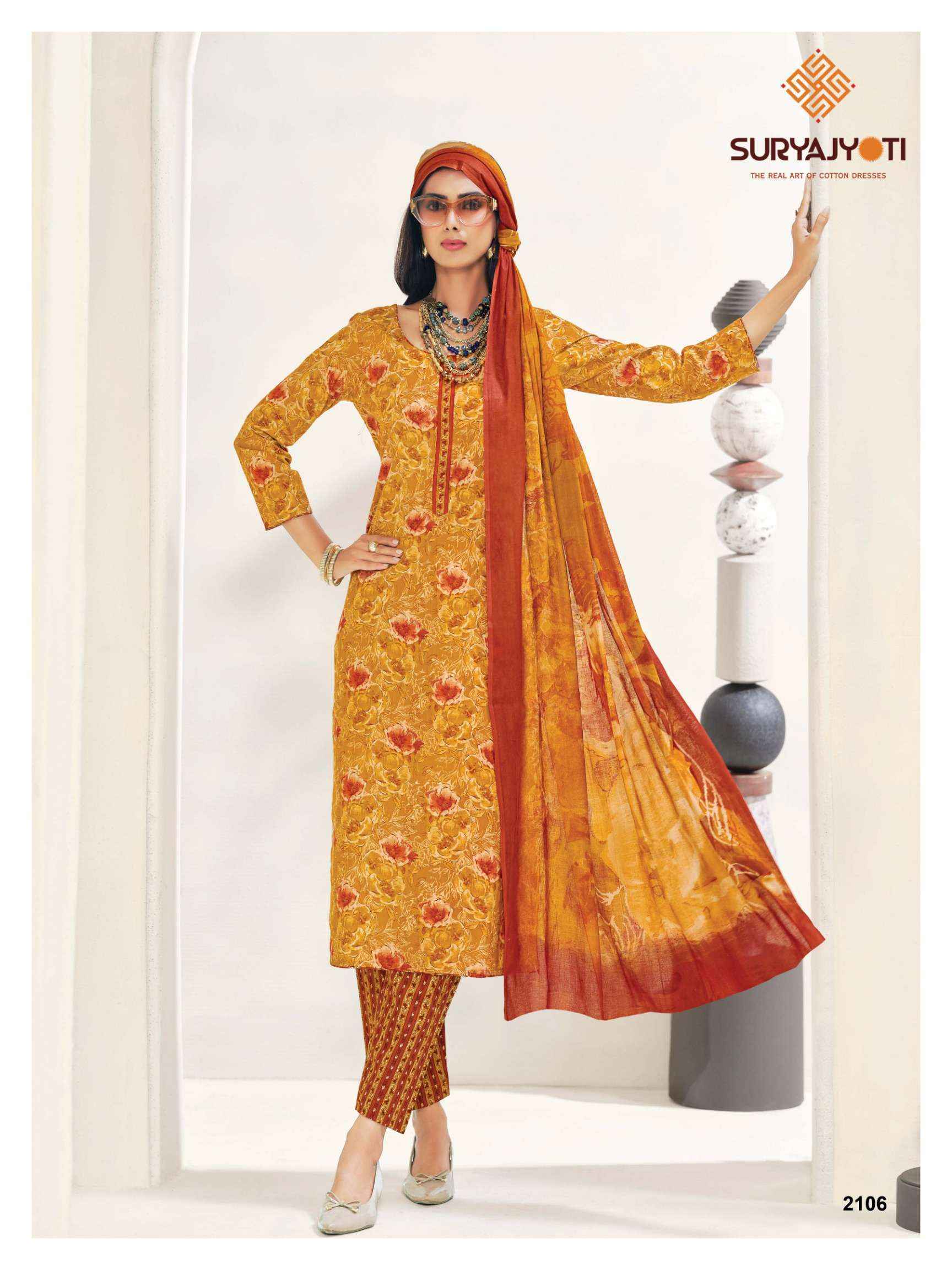 Suryajyoti Zion Cotton Vol 21 Cotton Dress Material Wholesale Price
