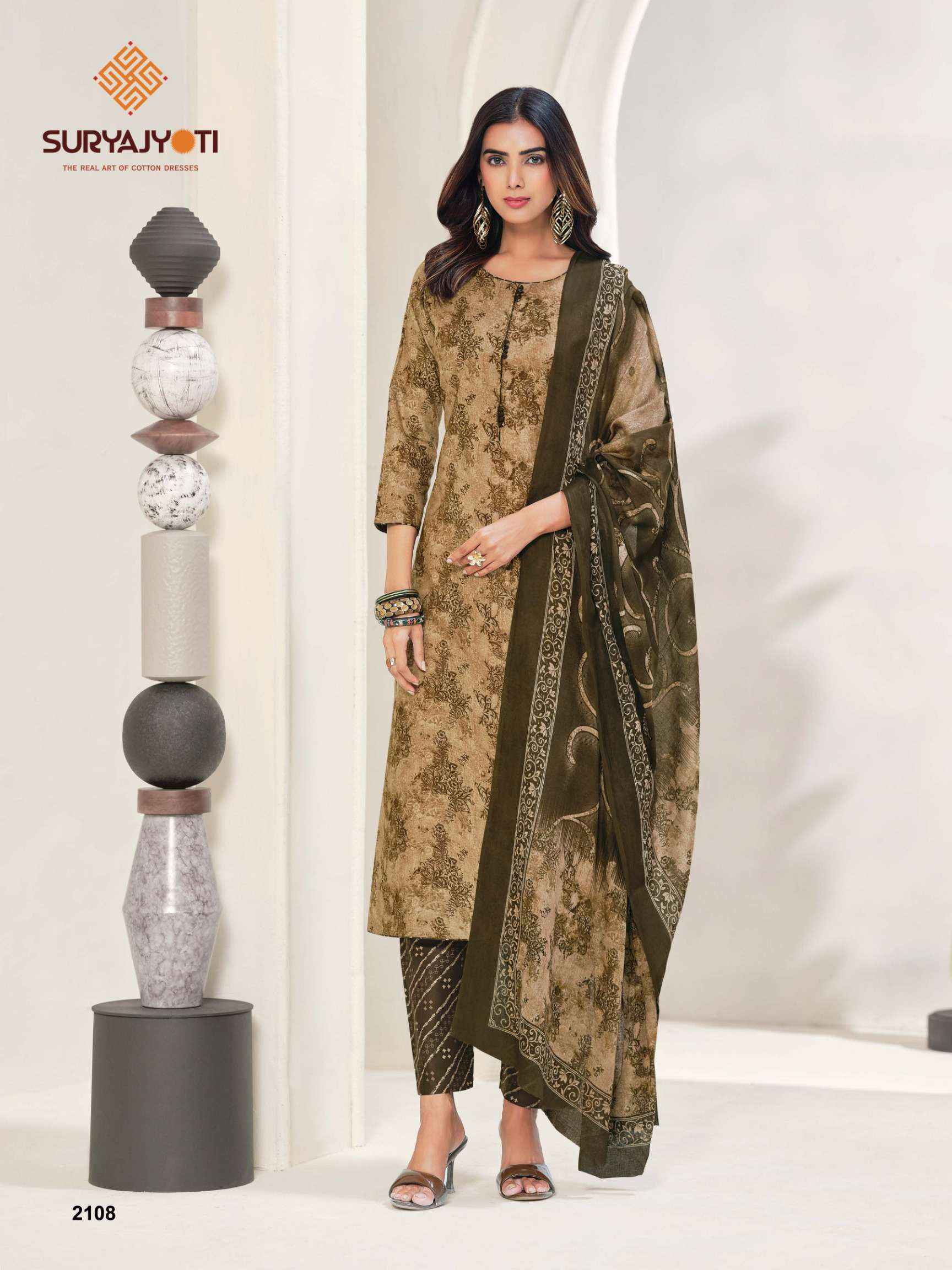 Suryajyoti Zion Cotton Vol 21 Cotton Dress Material Wholesale Price