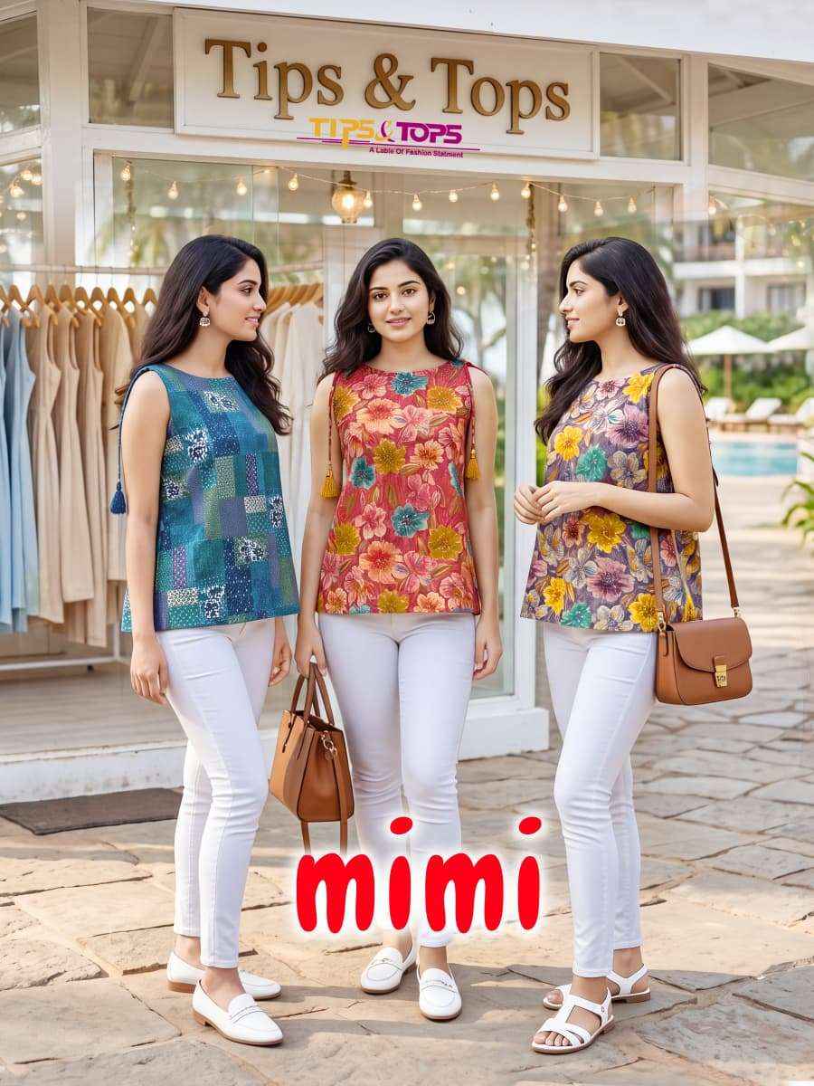 Tips And Tops MiMi Cotton Tops Wholesale Price