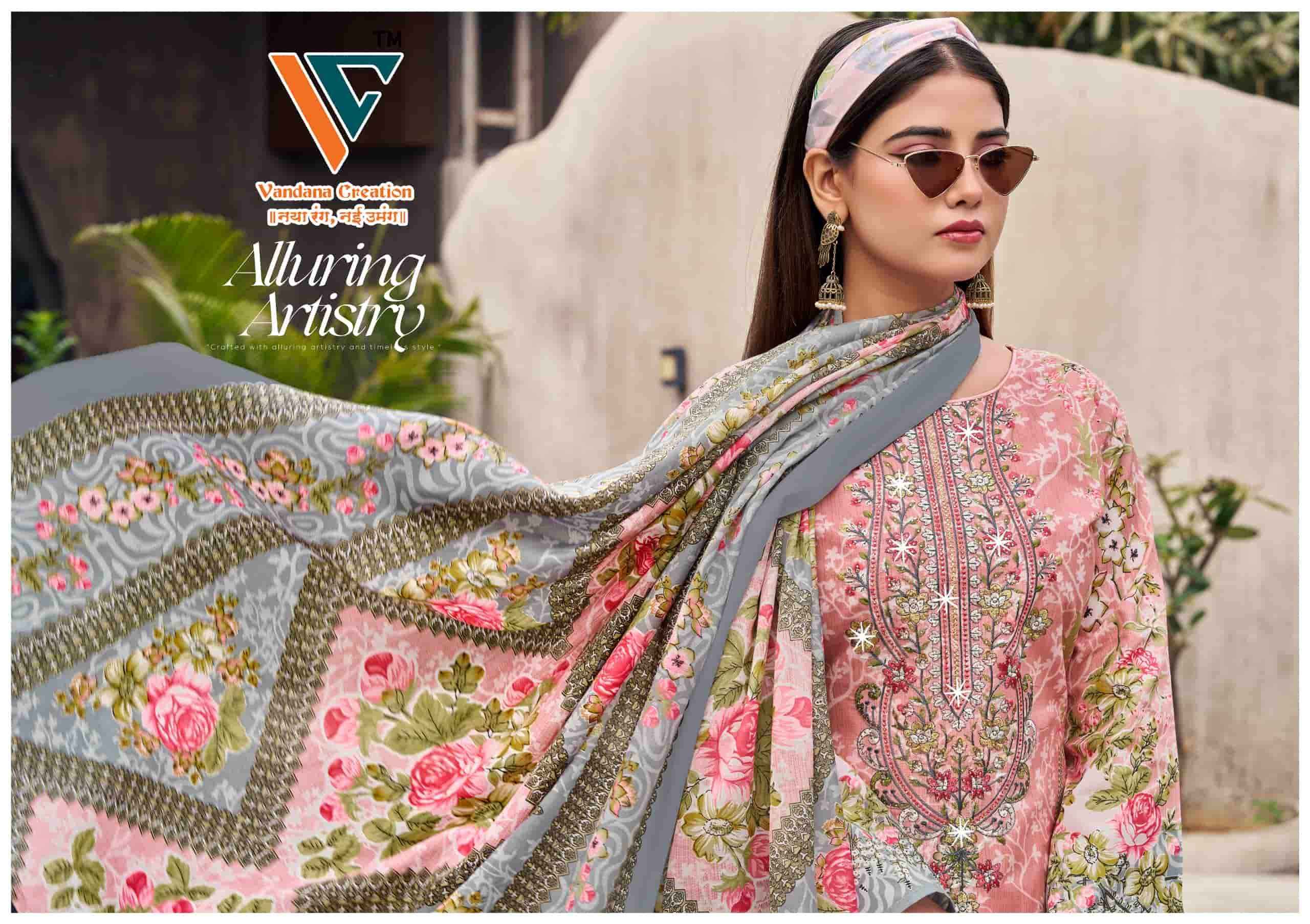 Vandana Fashion Nagina Vol 12 Unstitch Cotton Dress Material Catalog Suppliers