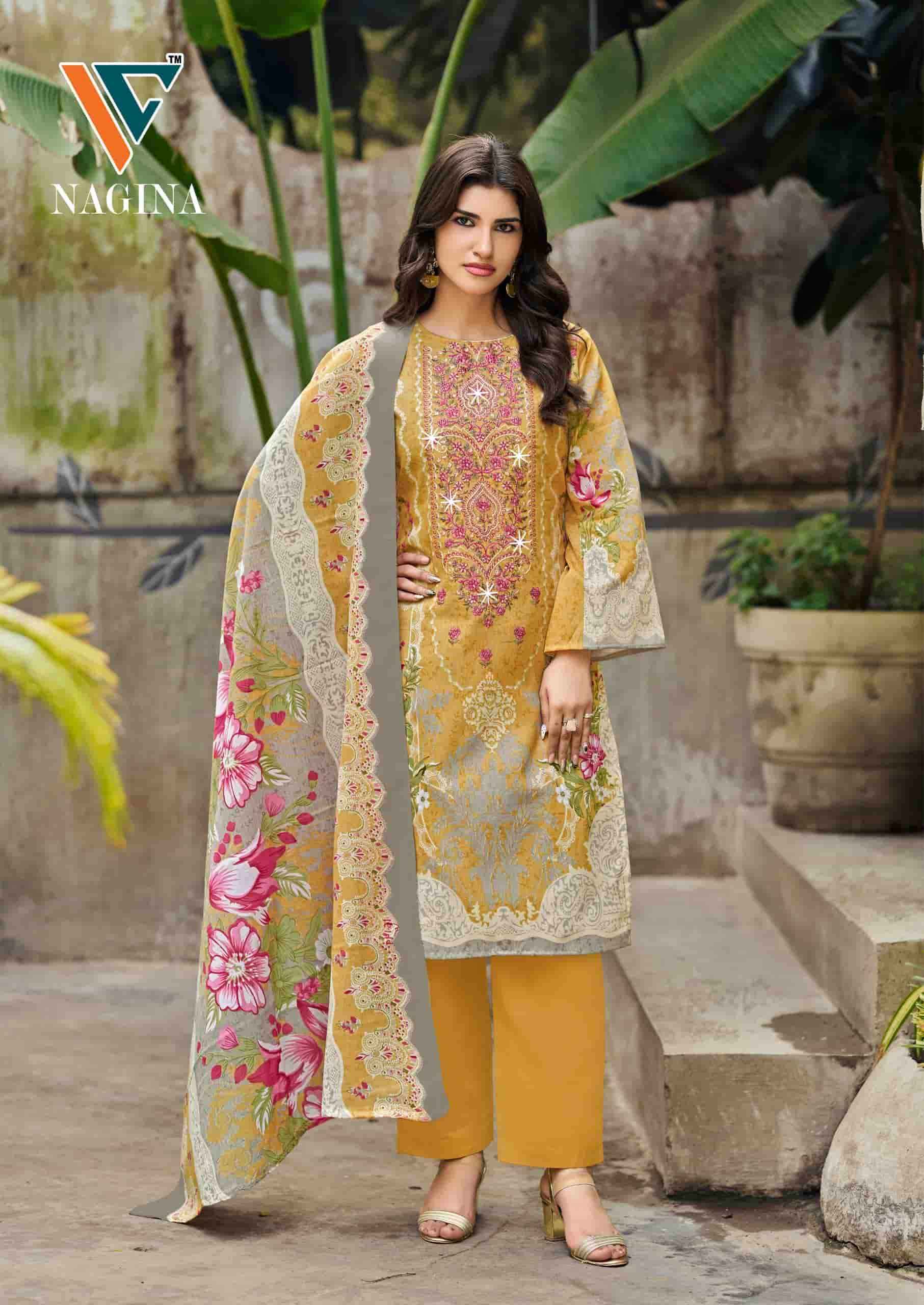Vandana Fashion Nagina Vol 12 Unstitch Cotton Dress Material Catalog Suppliers