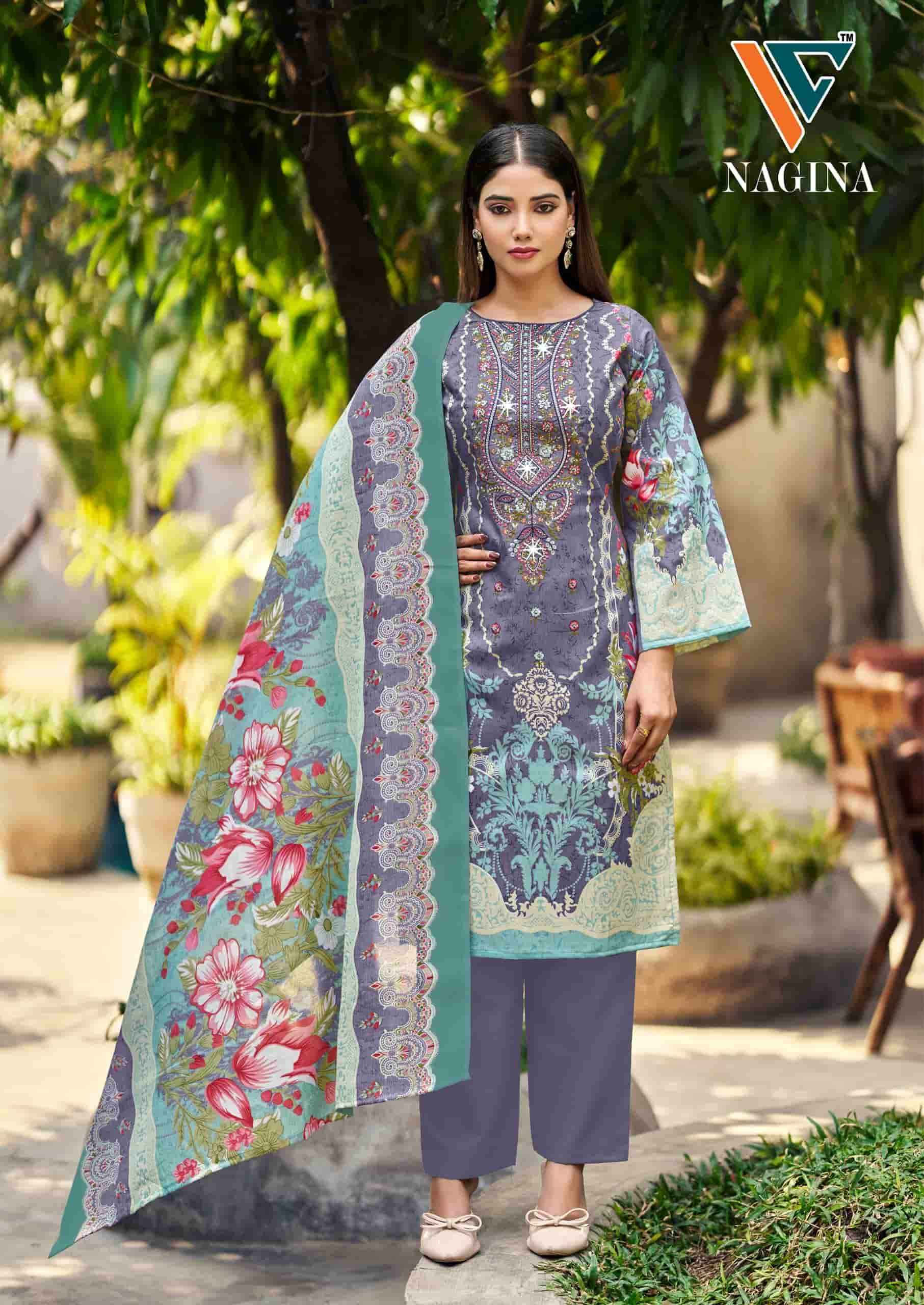 Vandana Fashion Nagina Vol 12 Unstitch Cotton Dress Material Catalog Suppliers