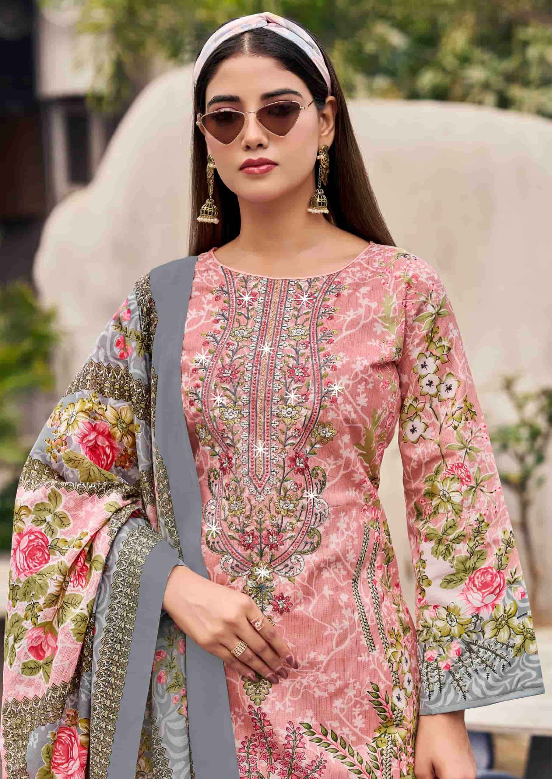 Vandana Fashion Nagina Vol 12 Unstitch Cotton Dress Material Catalog Suppliers