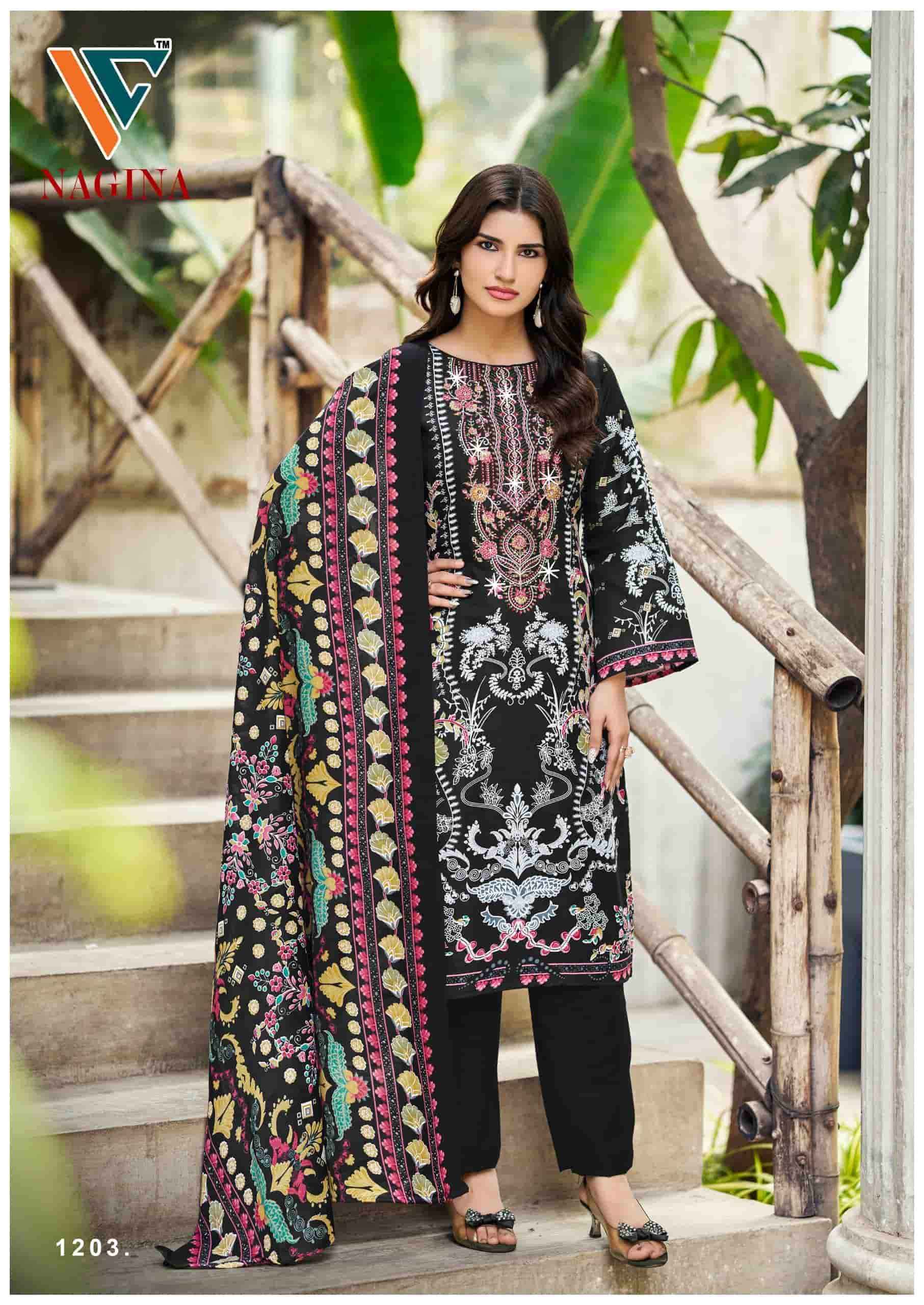 Vandana Fashion Nagina Vol 12 Unstitch Cotton Dress Material Catalog Suppliers