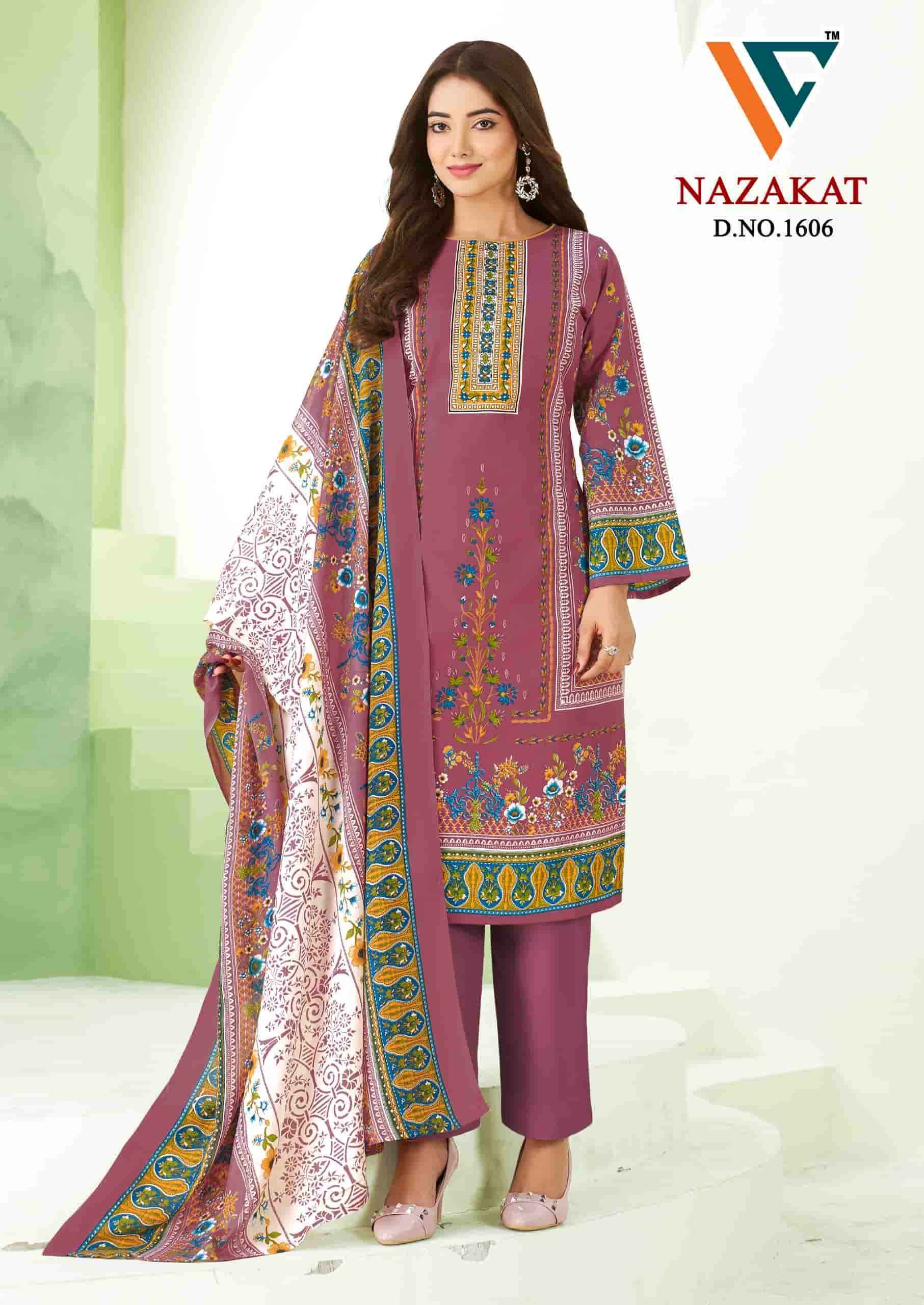 Vandana Fashion Nazakat Vol 16 Printed Cotton Dress Material Wholesale Collection ( 8 Pcs Catalog )