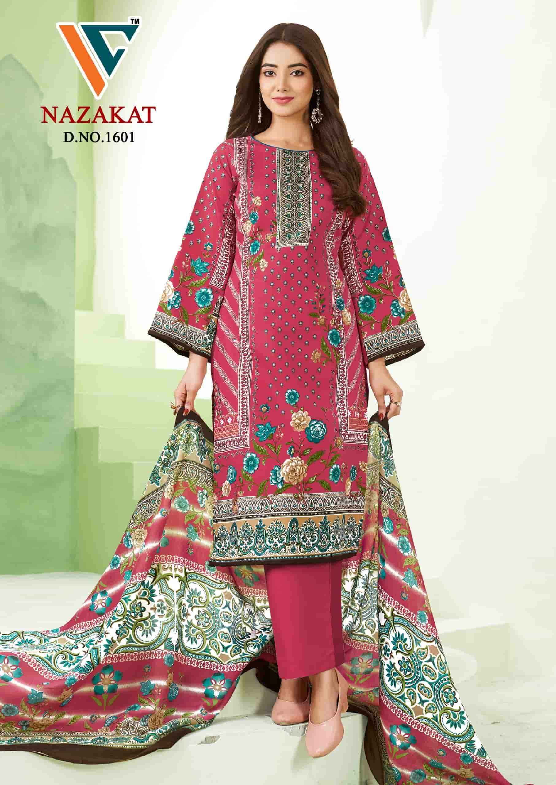 Vandana Fashion Nazakat Vol 16 Printed Cotton Dress Material Wholesale Collection ( 8 Pcs Catalog )