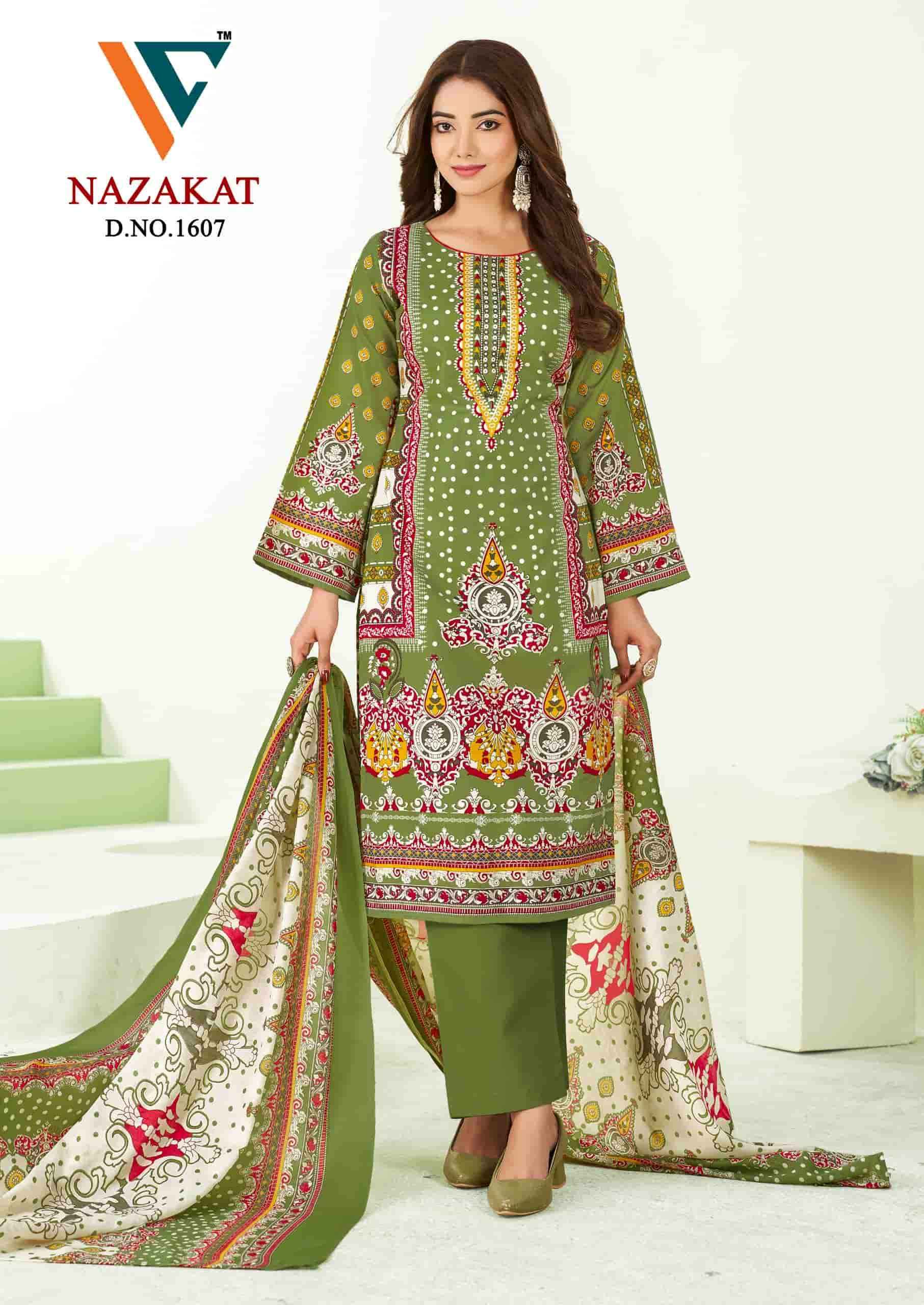 Vandana Fashion Nazakat Vol 16 Printed Cotton Dress Material Wholesale Collection ( 8 Pcs Catalog )