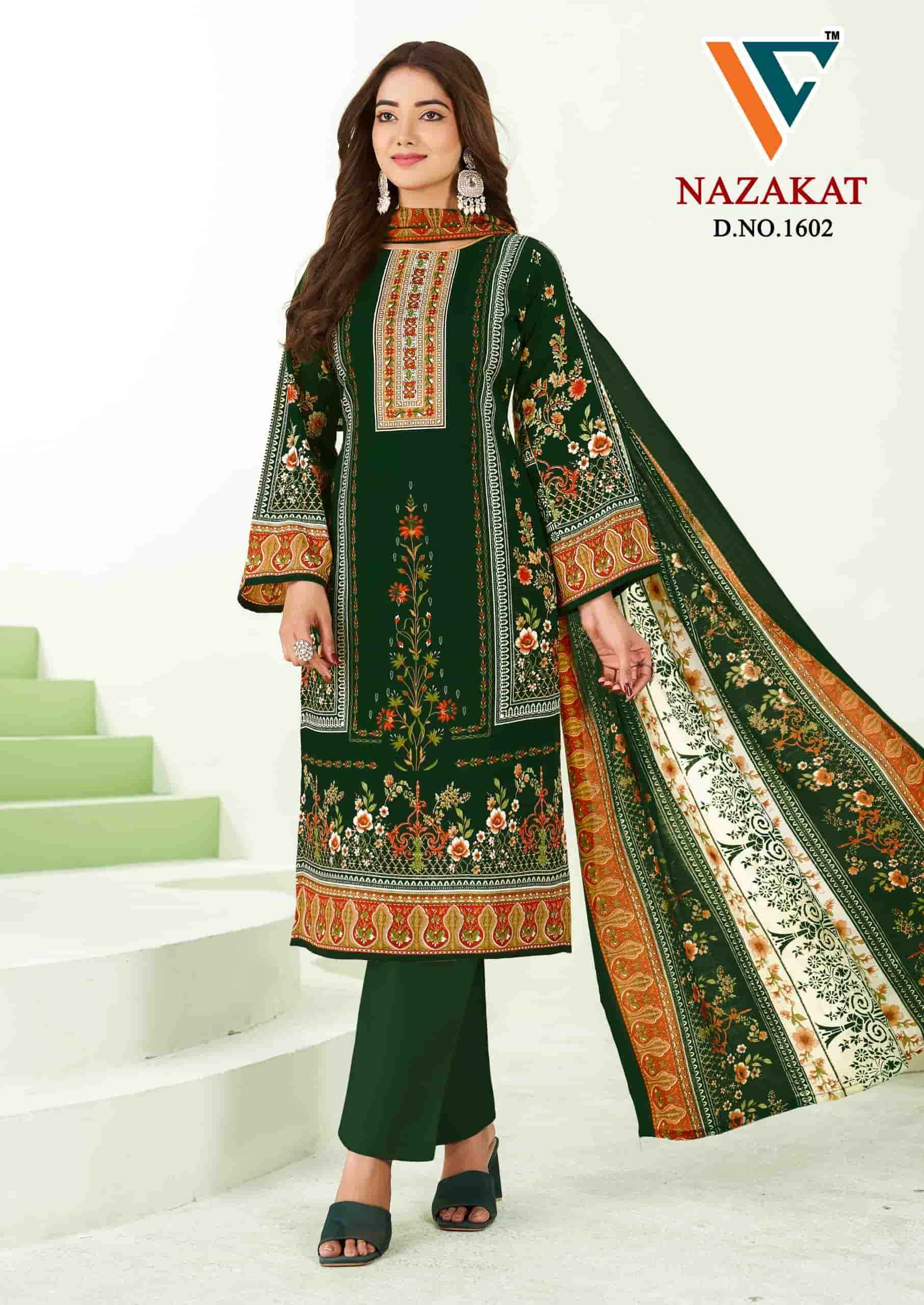 Vandana Fashion Nazakat Vol 16 Printed Cotton Dress Material Wholesale Collection ( 8 Pcs Catalog )