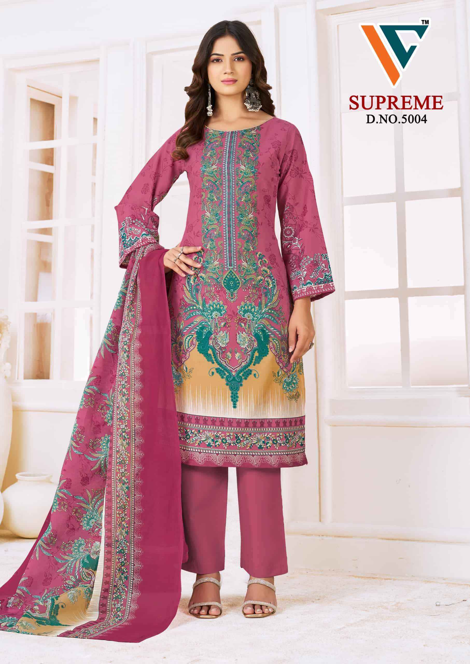 Vandana Fashion Supreme Vol 5 Wholesale Price