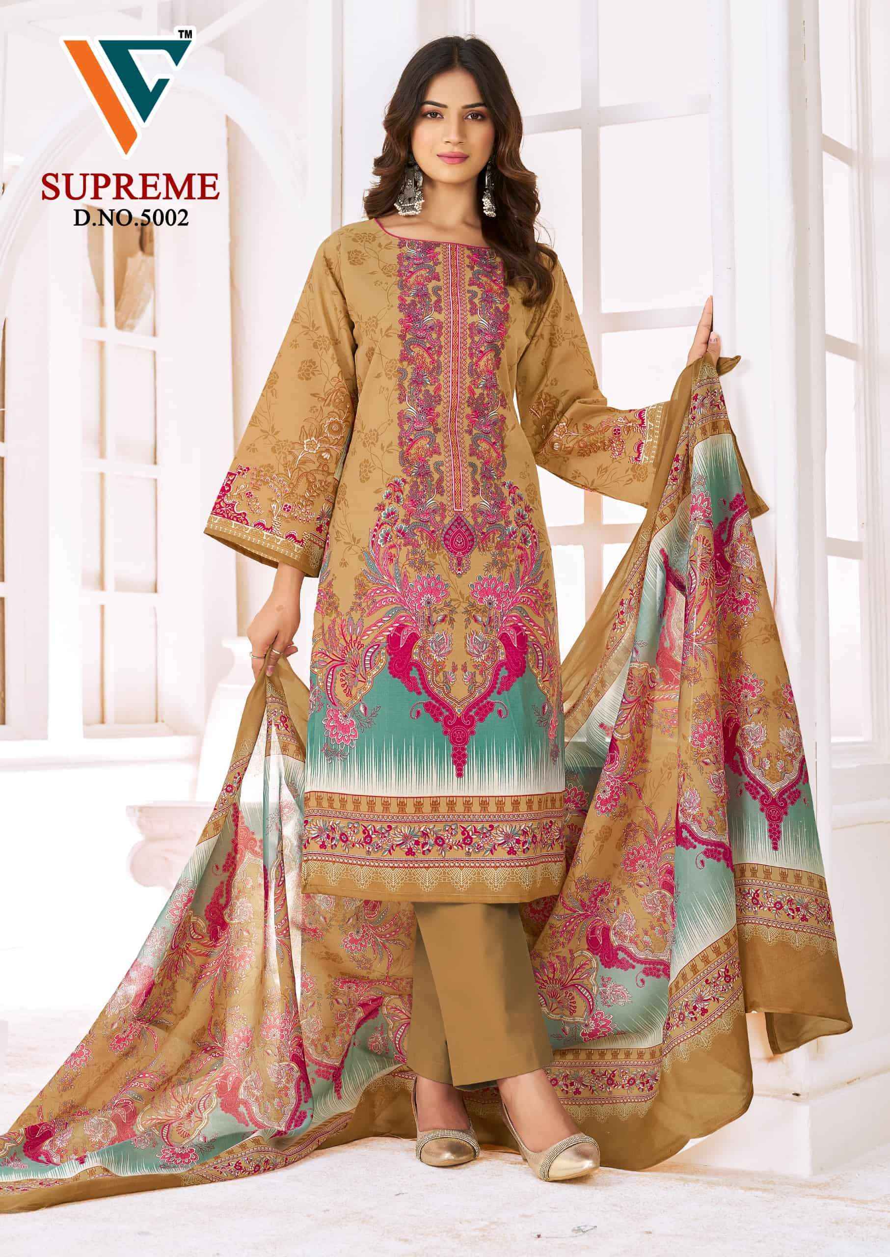 Vandana Fashion Supreme Vol 5 Wholesale Price