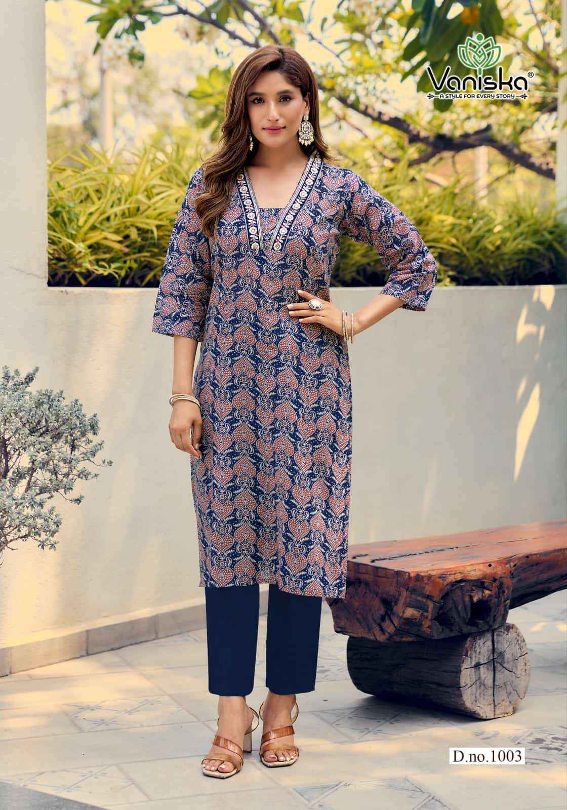 Vaniska Cotton Candy Vol 1 Cotton Readymade Suits Wholesale Price ( 6 Pcs Catalogue )