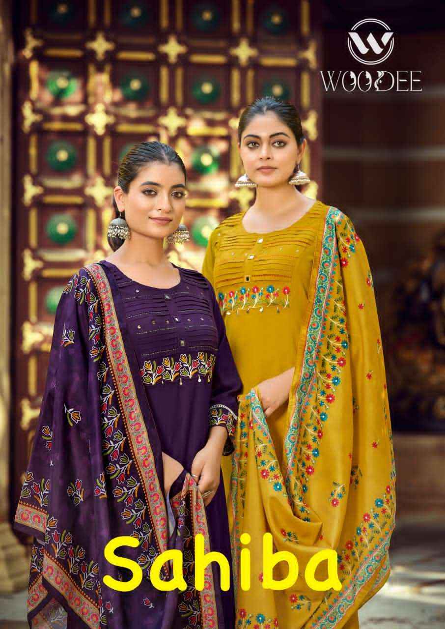 Woodee Fashion Sahiba Rayon Readymade Suits Wholesale Price ( 6 Pcs Catalogue )