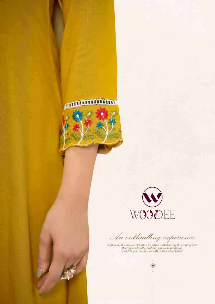 Woodee Fashion Sahiba Rayon Readymade Suits Wholesale Price ( 6 Pcs Catalogue )