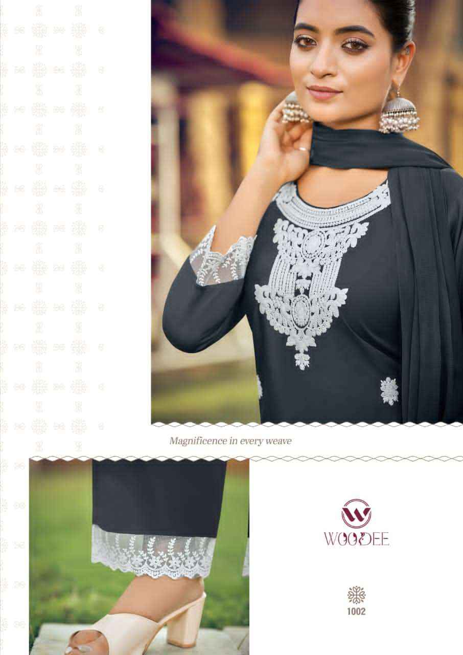 Woodee Fashion White Lotus Vol 3 Rayon Wholesale Online Price ( 6 Pcs Catalogue )