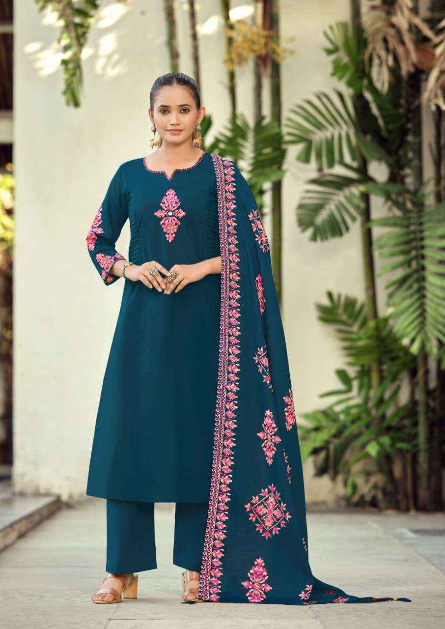 Woodee Haseen Cotton Readymade Suits