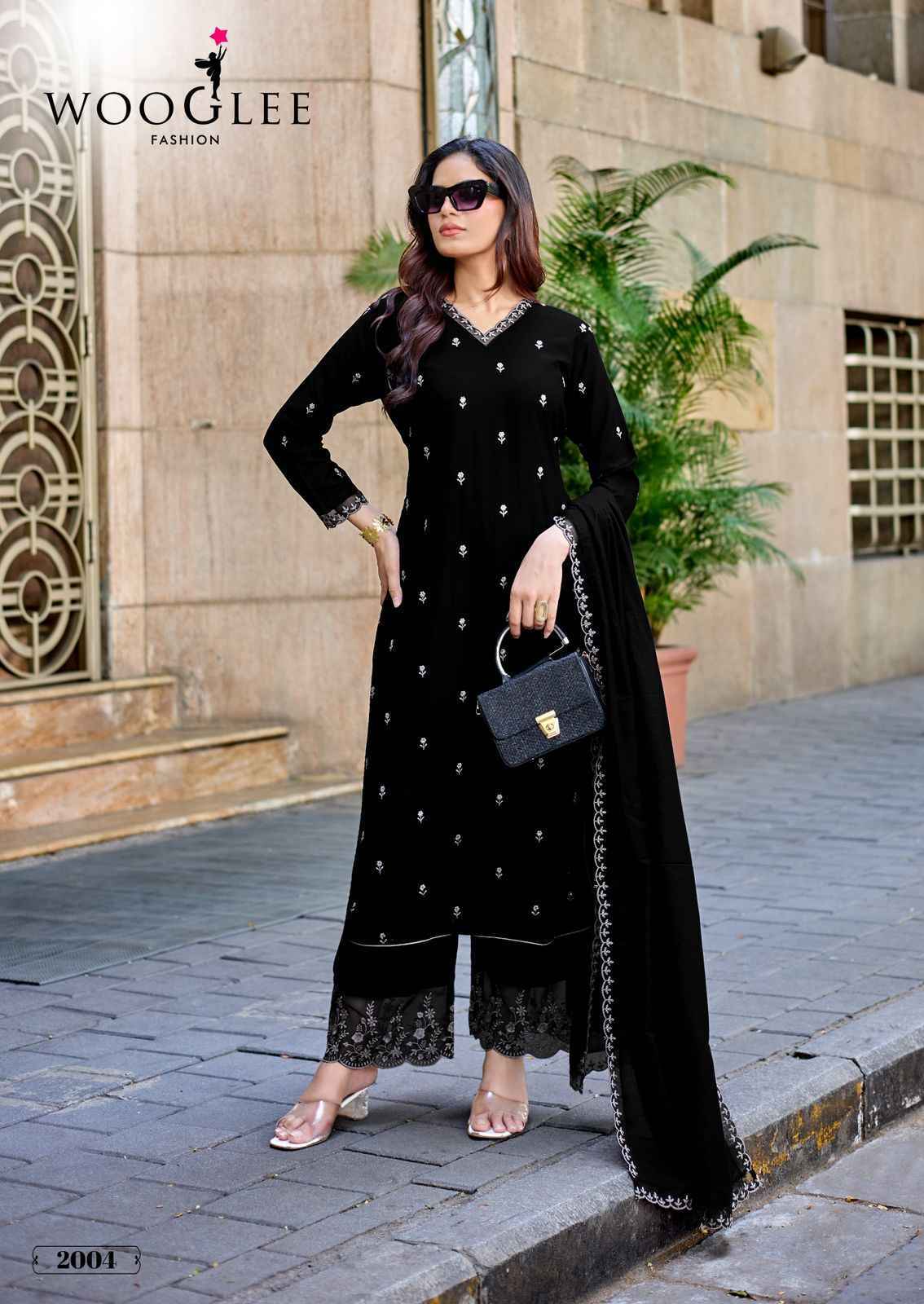 Wooglee Fashion Kalavati Rayon Kurti Combo Wholesale Price ( 4 pcs Catalogue )