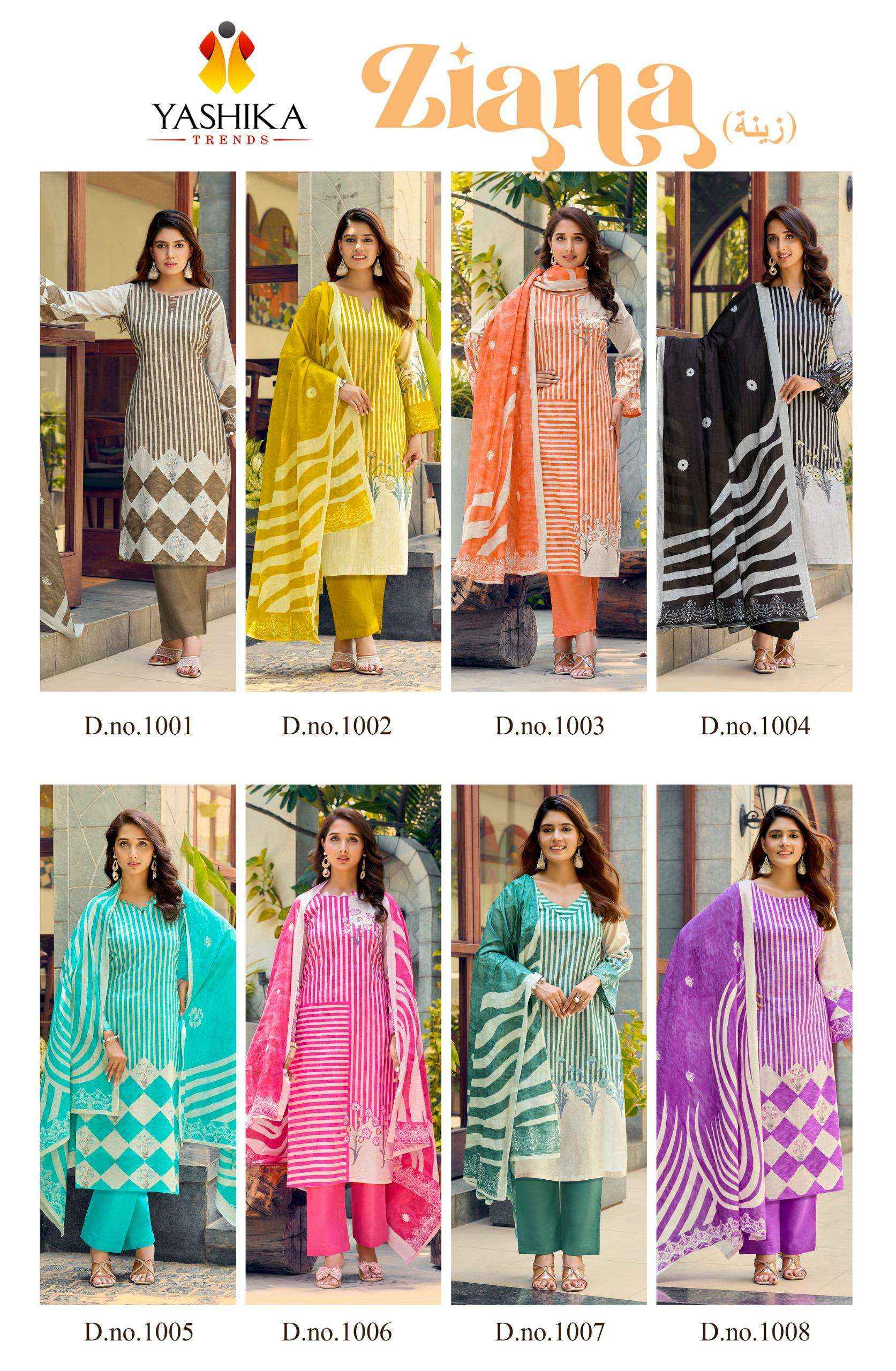 Yashika Trends Zaina Cotton Wholesale Dress Material