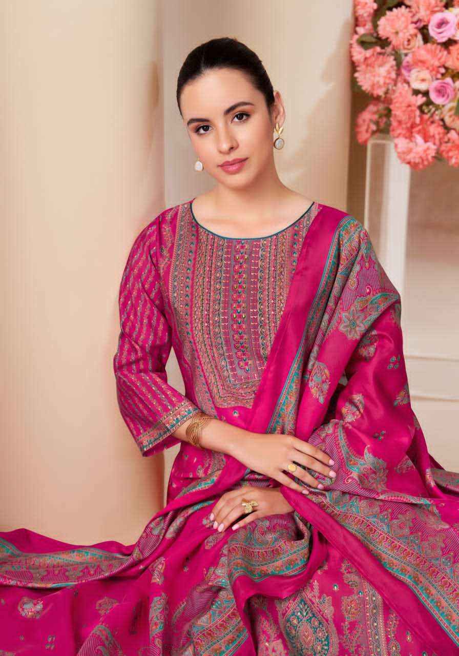 Alok Suit Amudha Premium Wear Ladies Dress _ Wholesale Surat Rate ( 6 Pcs Catalog )