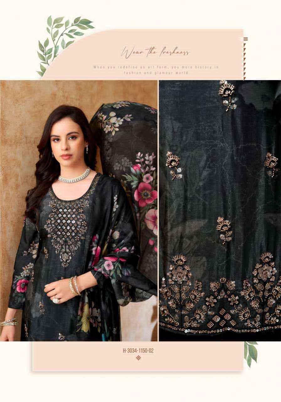 Alok Suit Festival Beats Fancy Muslin Dress Material _  Wholesale surat Rate ( 6 Pcs catalog )