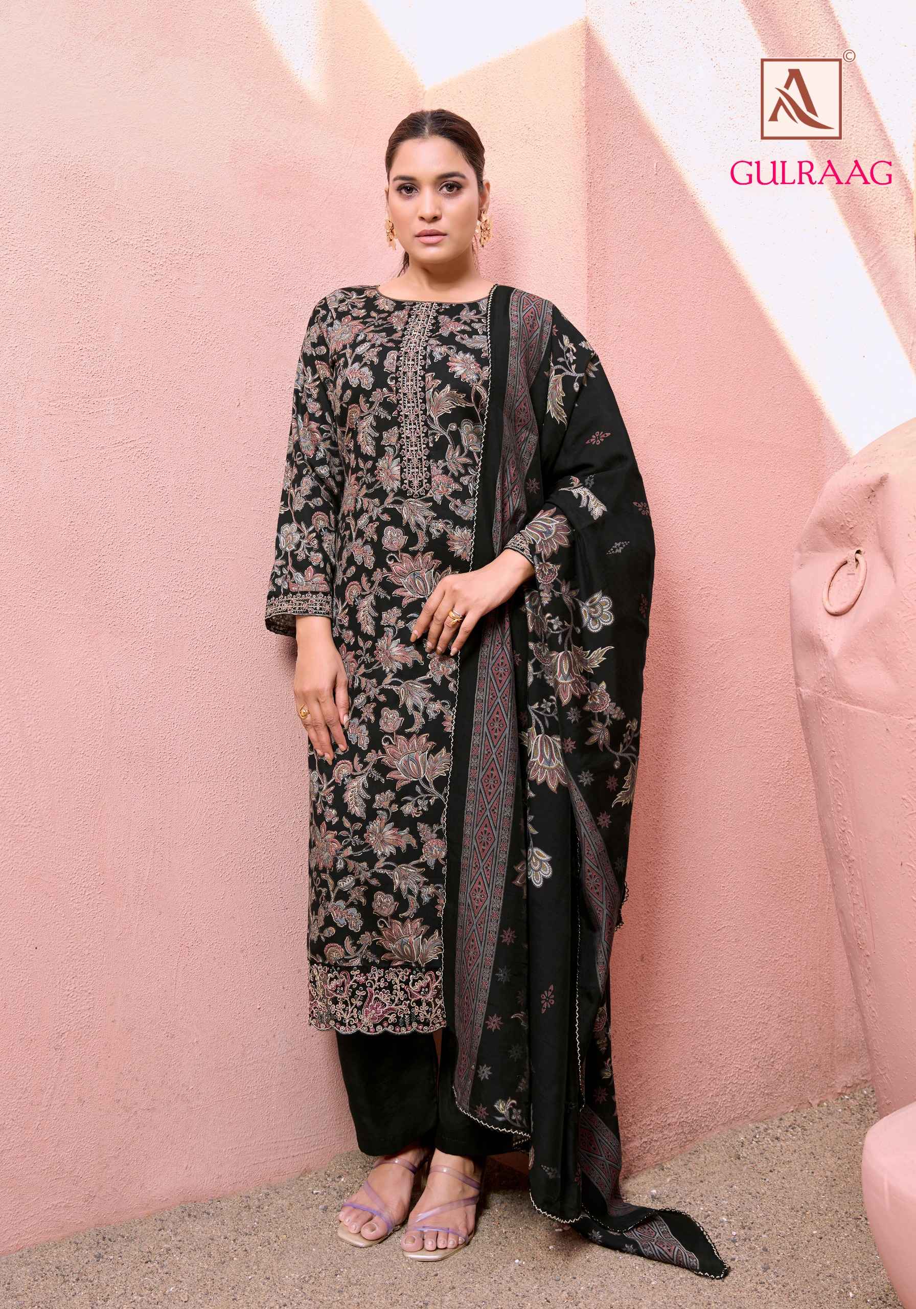 Alok Suit Gulraag Wholesale market surat ( 6 Pcs Catalogue )
