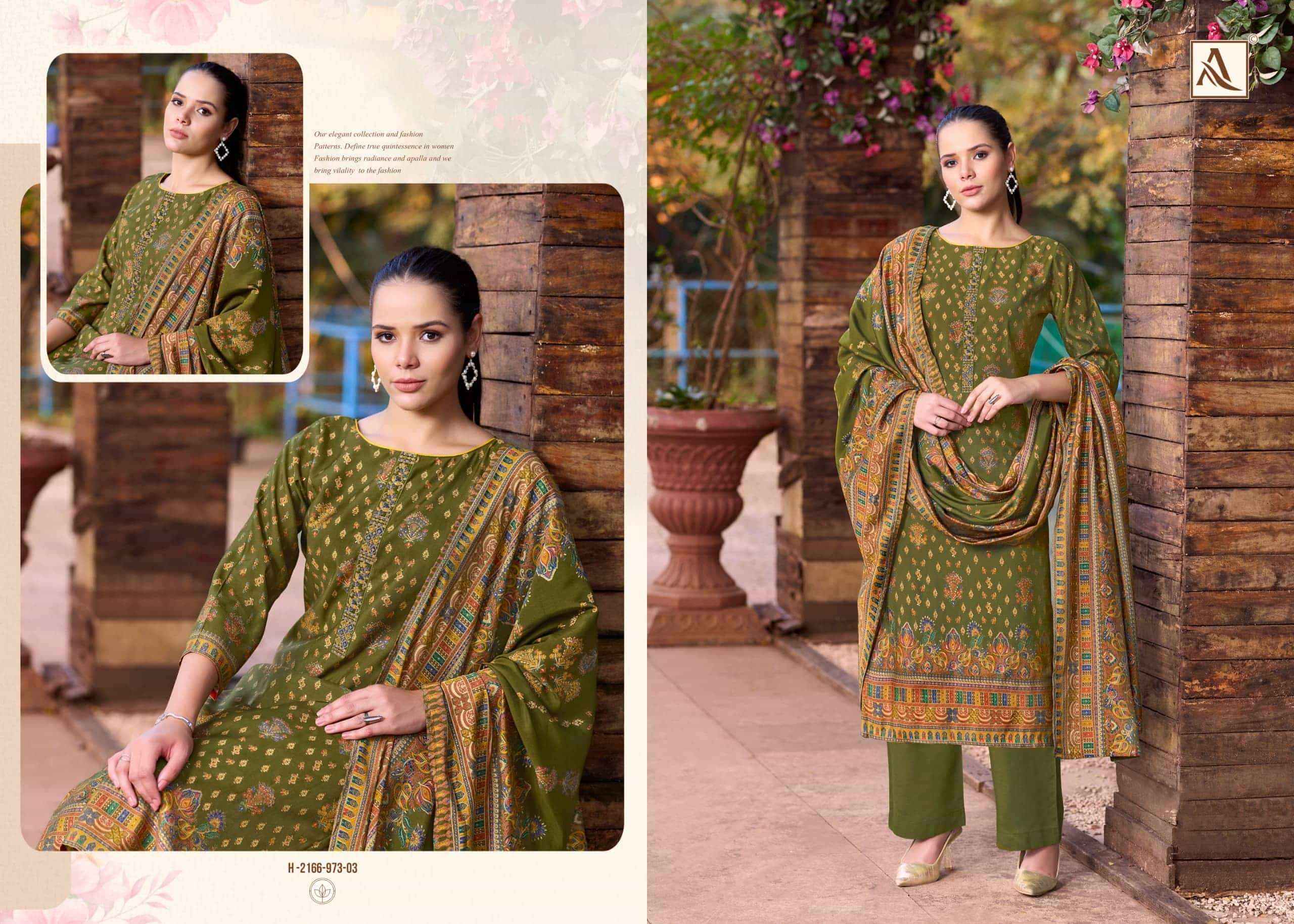 Alok Suit Mastani Premium Design Dress Material _  Wholesale Texteli Market Rate ( 6 Pcs Catalog )