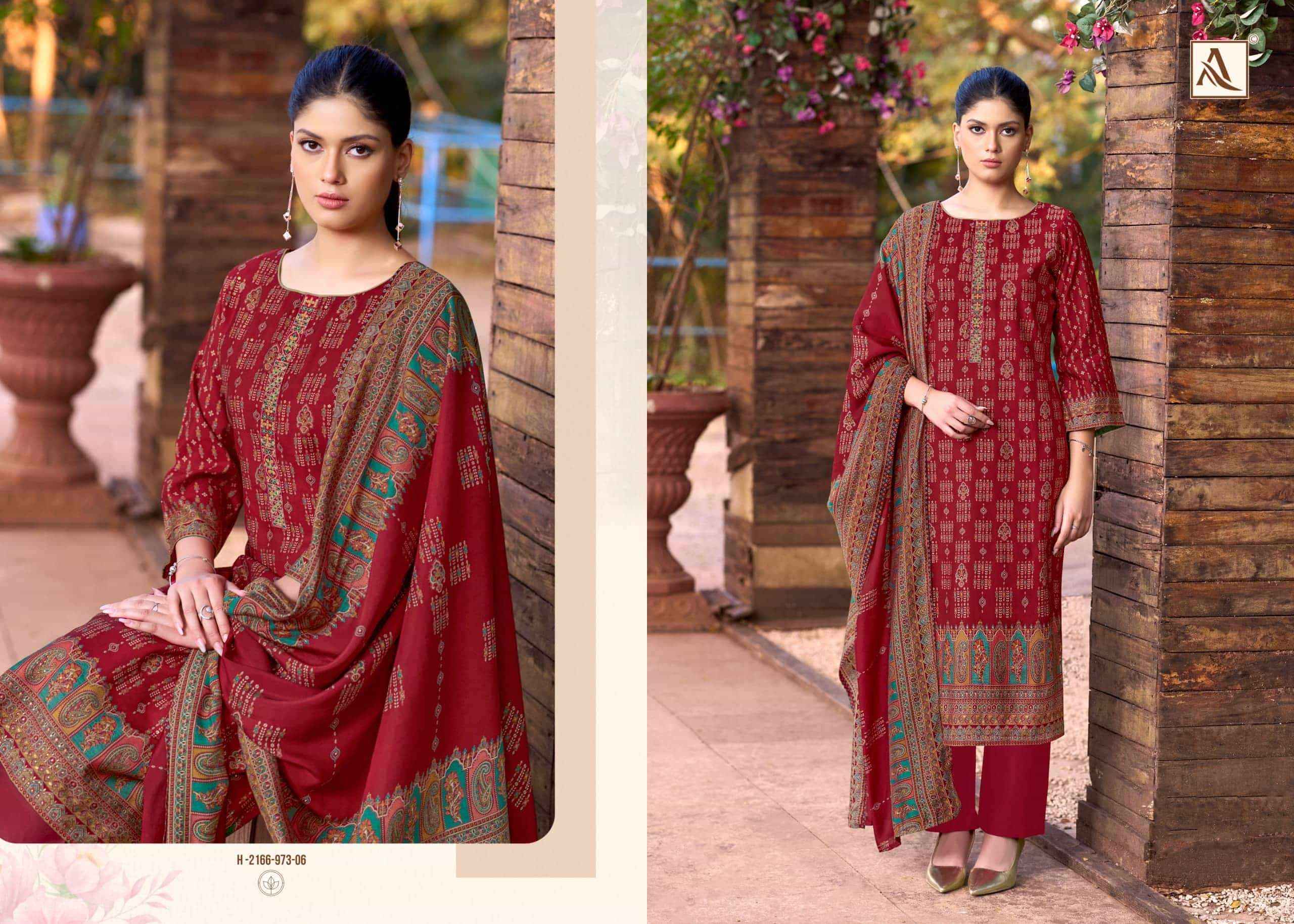 Alok Suit Mastani Premium Design Dress Material _  Wholesale Texteli Market Rate ( 6 Pcs Catalog )