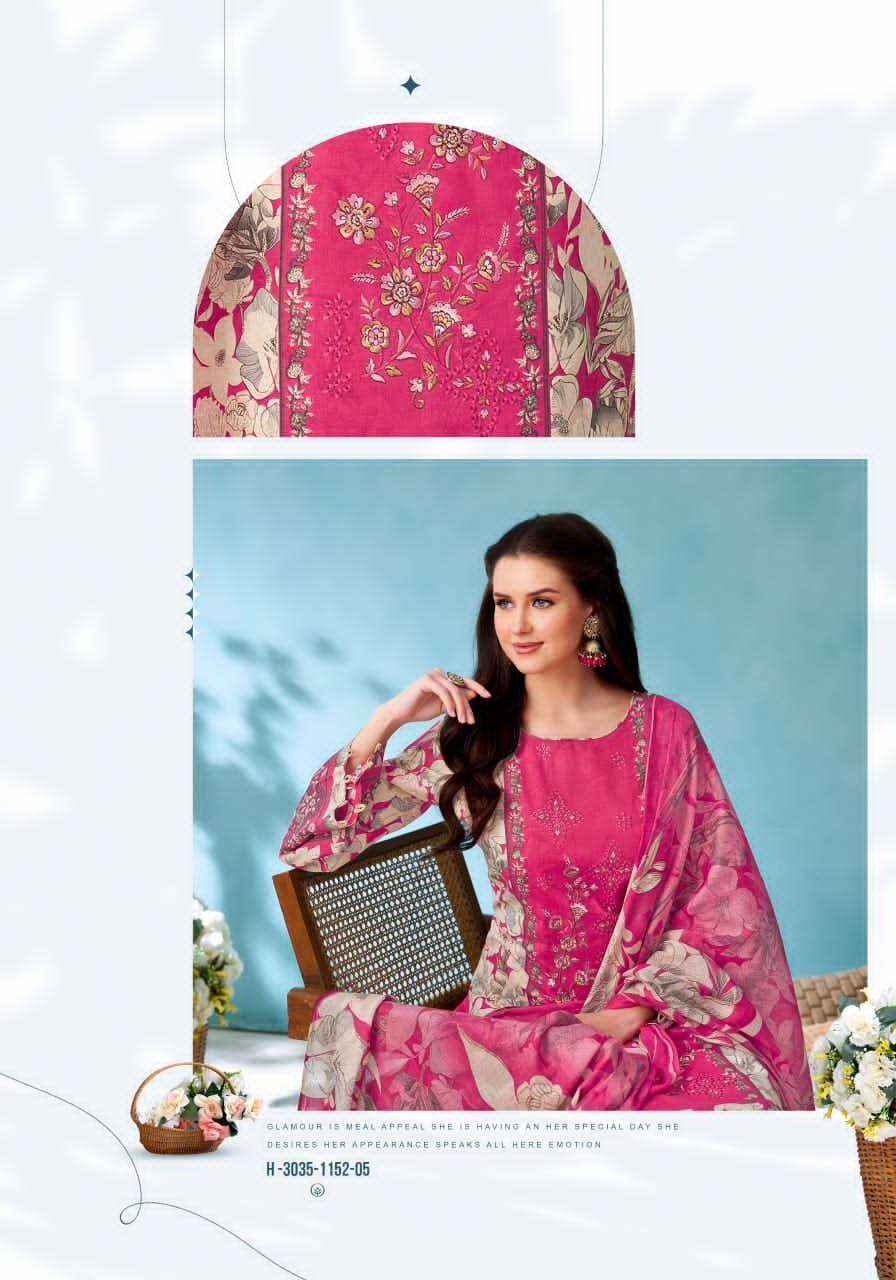 Alok Suit Rihaana Edition 18 Fancy Cotton Dress _ Wholesale Surat ( 6 Pcs Catalog )
