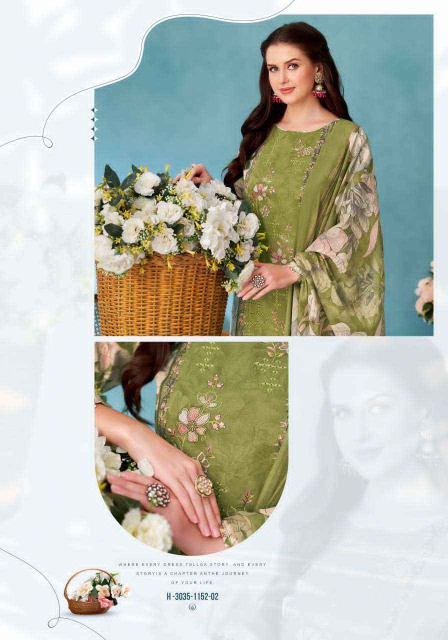 Alok Suit Rihaana Edition 18 Fancy Cotton Dress _ Wholesale Surat ( 6 Pcs Catalog )