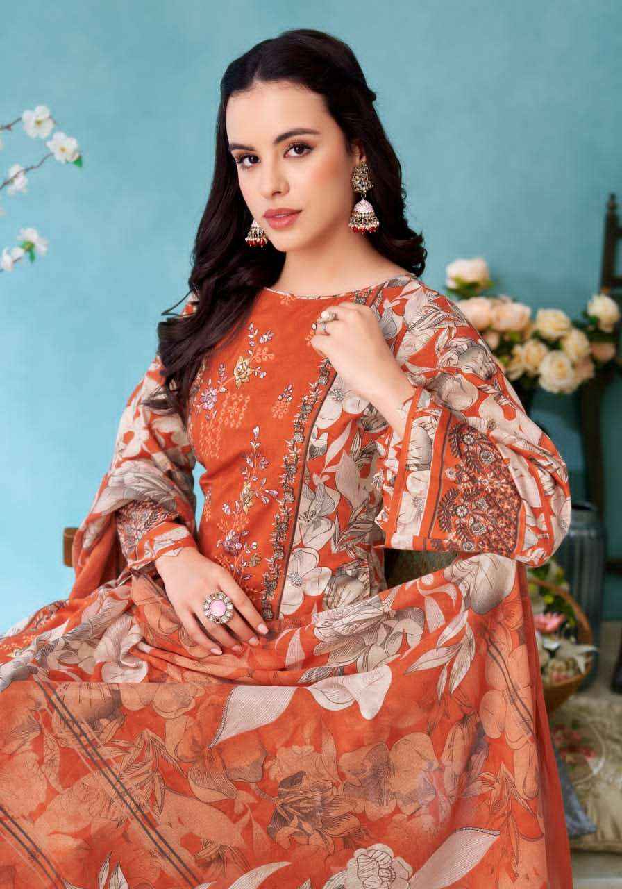 Alok Suit Rihaana Edition 18 Fancy Cotton Dress _ Wholesale Surat ( 6 Pcs Catalog )