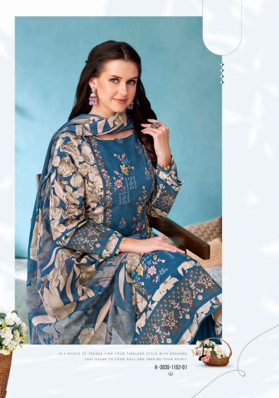 Alok Suit Rihaana Edition 18 Fancy Cotton Dress _ Wholesale Surat ( 6 Pcs Catalog )