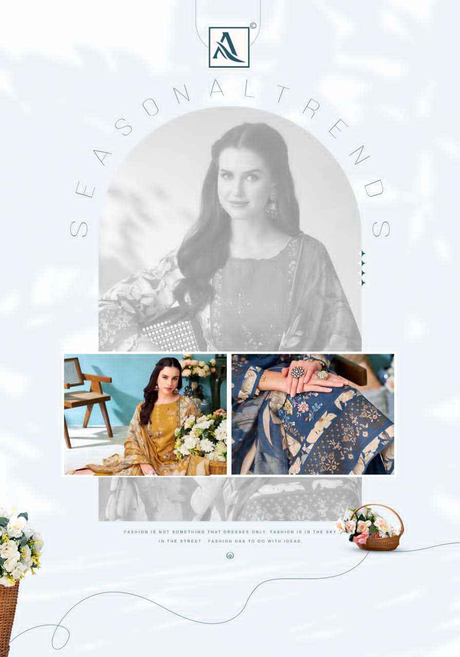 Alok Suit Rihaana Edition 18 Fancy Cotton Dress _ Wholesale Surat ( 6 Pcs Catalog )