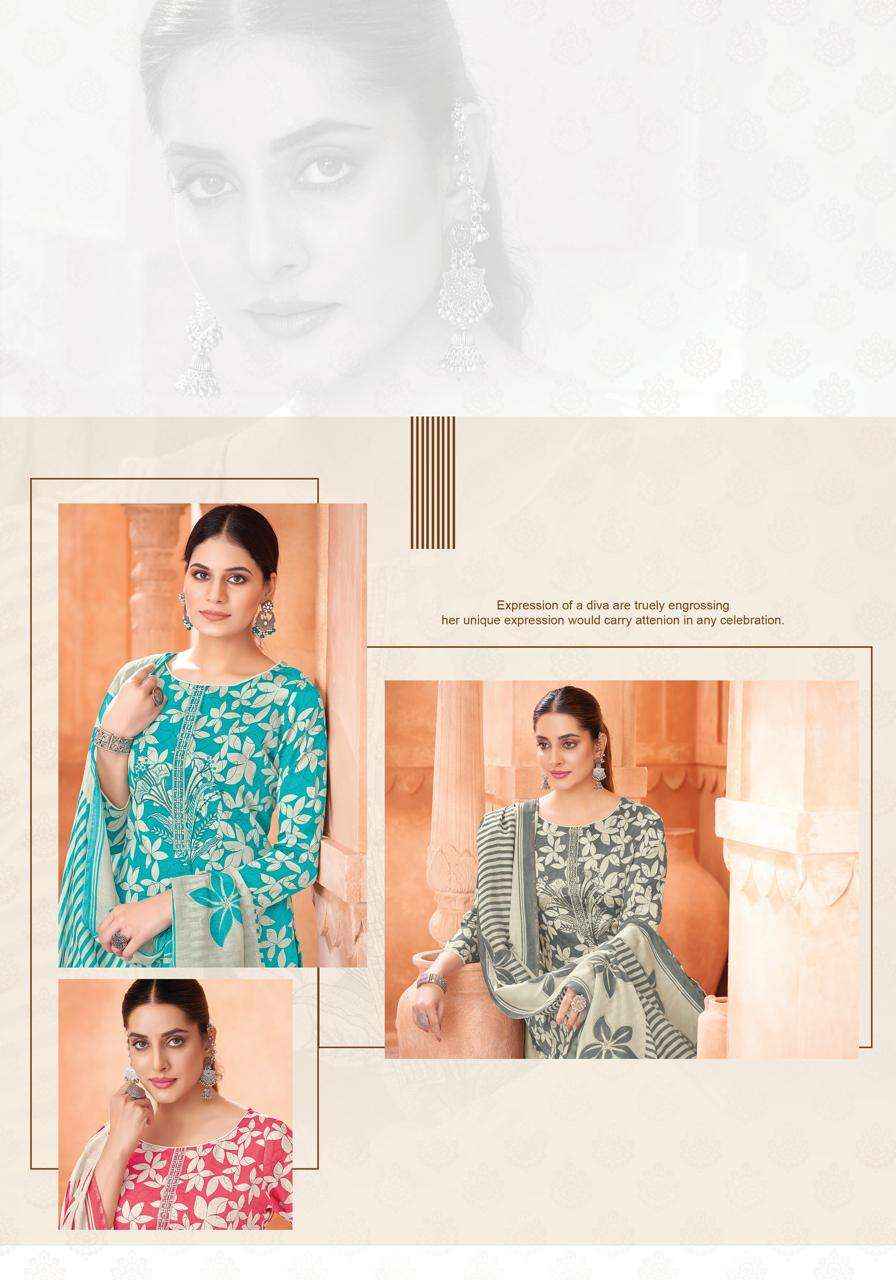 Alok Suit Sejal Fancy Ladies Dress Material _ Surat Texteli Market Rate ( 4 Pcs Catalog )