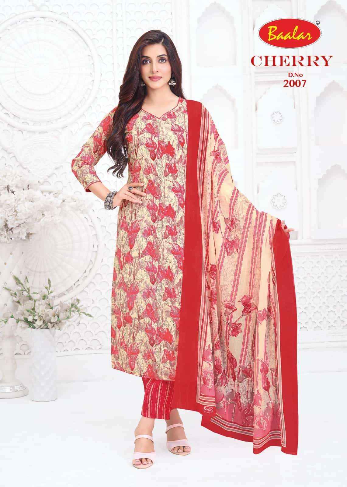 Baalar Cherry Vol 2 Pure Lawn Cotton Dress Material _ Manufacturer Price Online ( 12 Pcs Catalog )